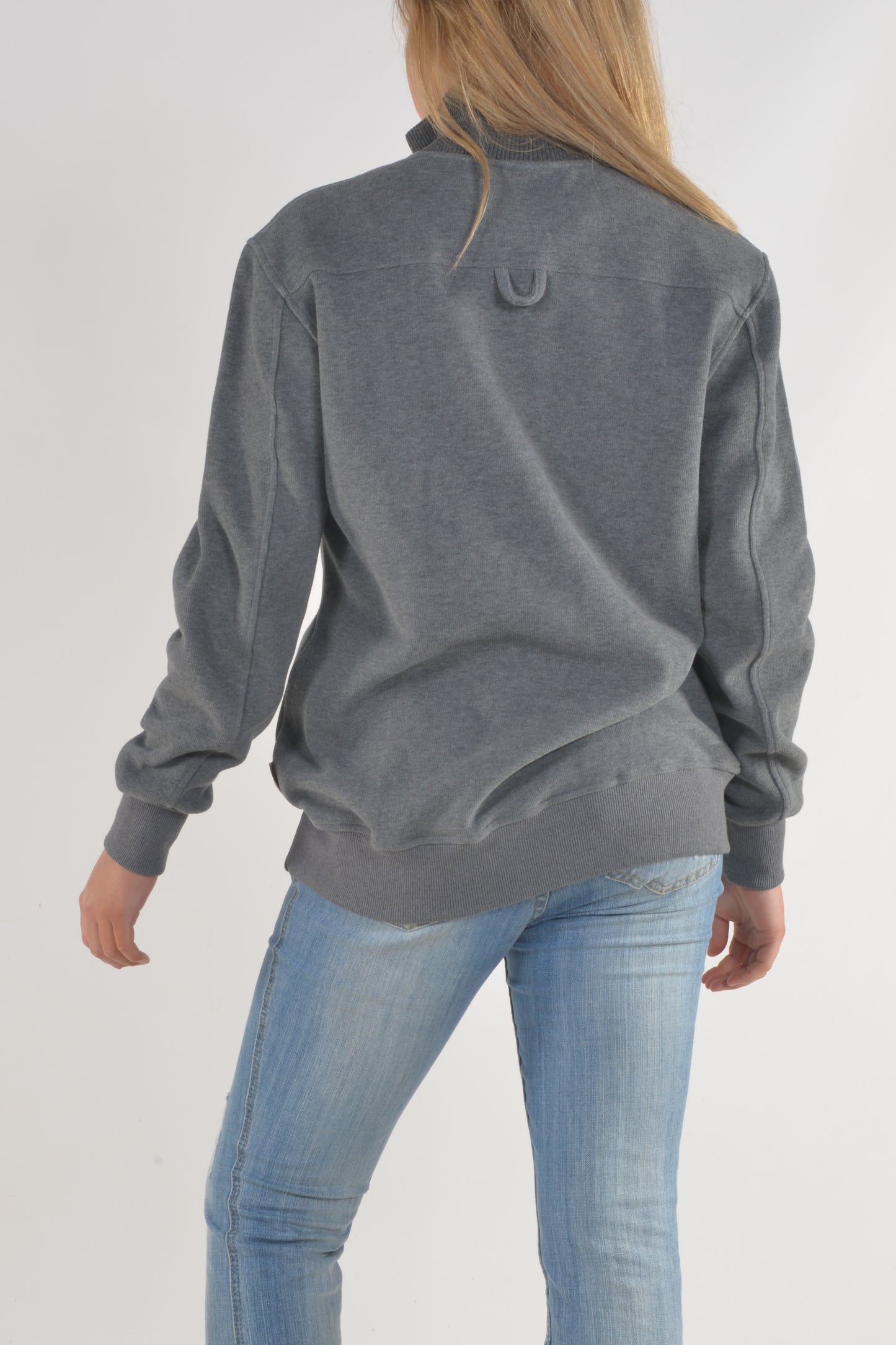 3 BUTTON SWEAT 24- Grey (unisex)