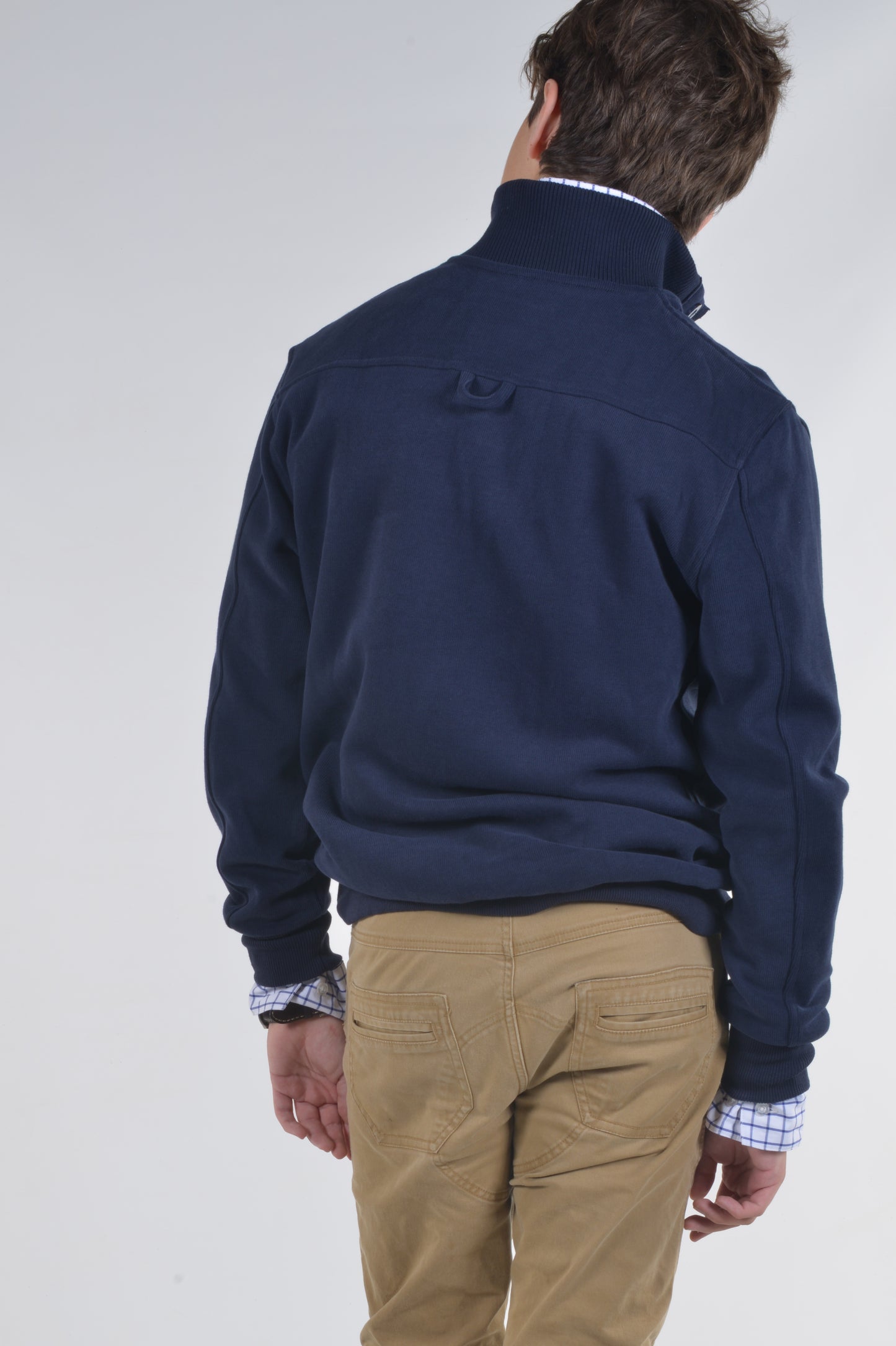 3 BUTTON SWEAT Navy (unisex)