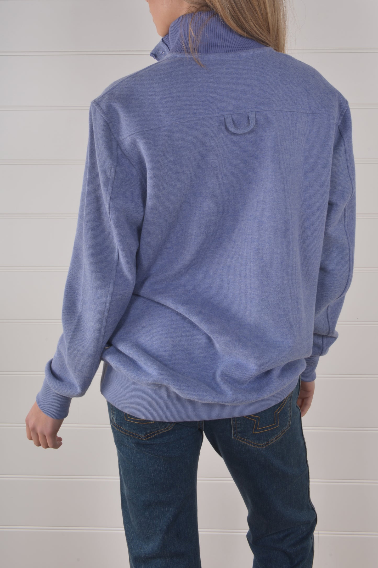 3 BUTTON SWEAT 24- SAPPHIRE (Unisex)