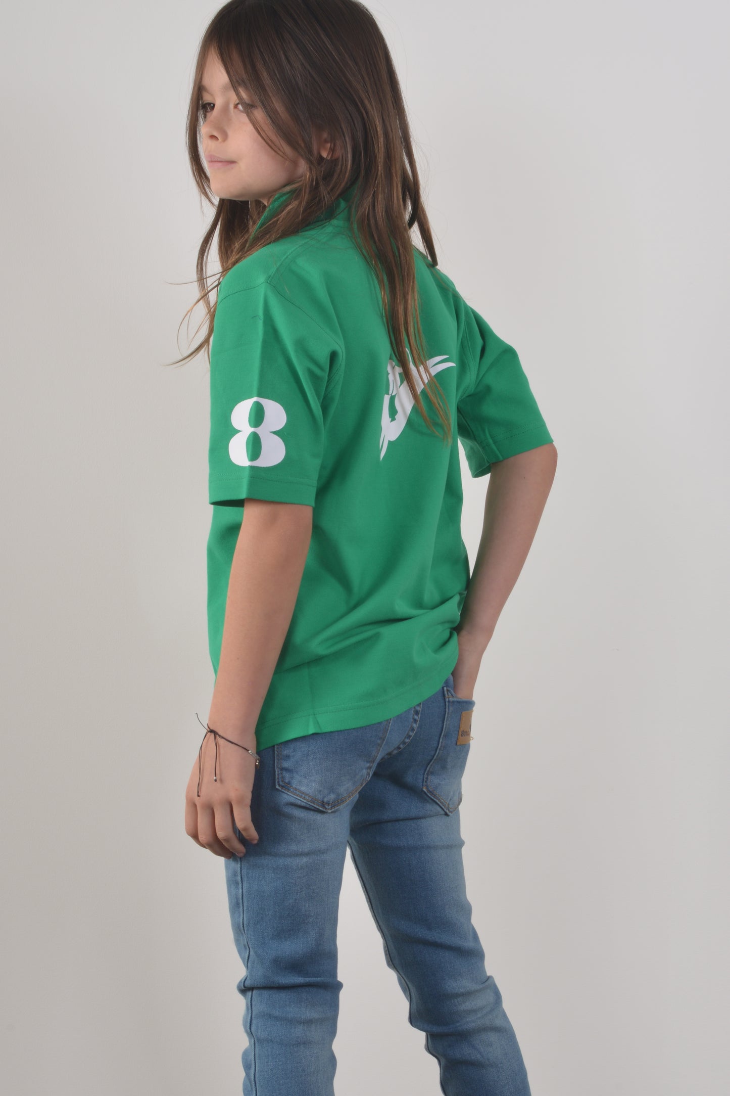 BULLRUSH POLO TOP YOUTH- Green