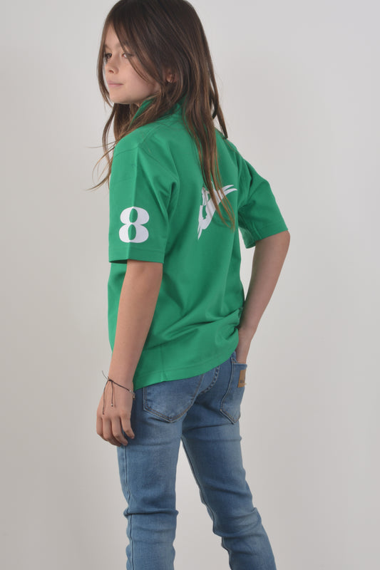 BULLRUSH POLO TOP YOUTH- Green