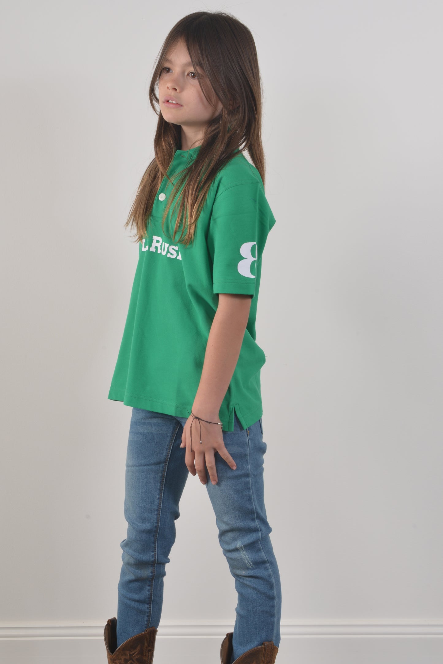 BULLRUSH POLO TOP YOUTH- Green