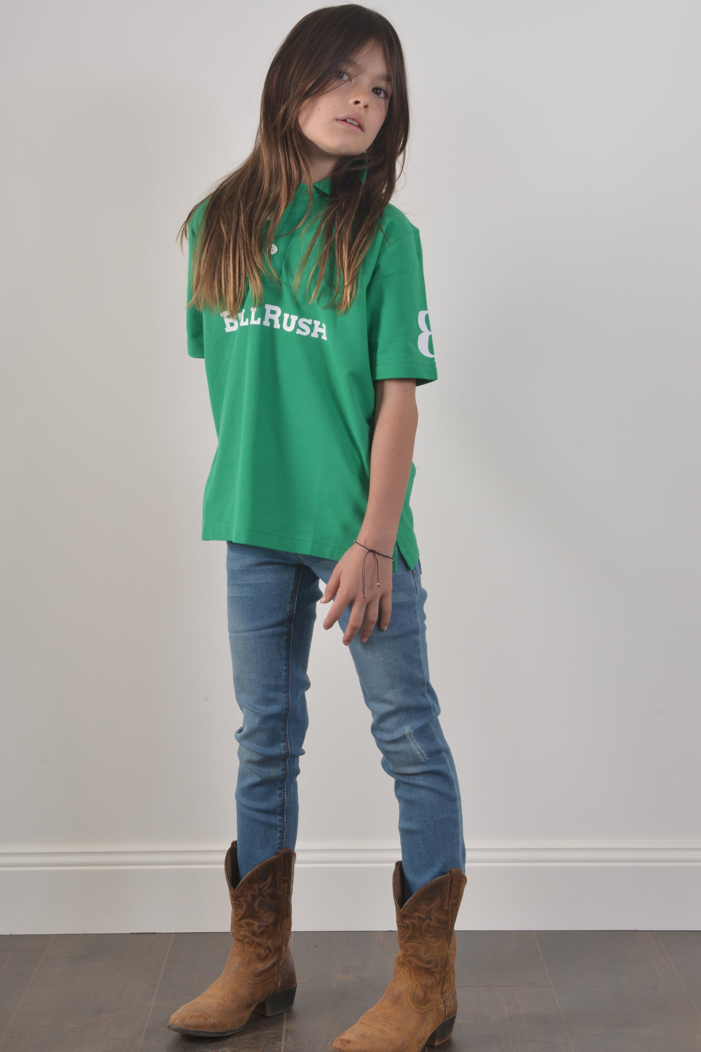 BULLRUSH POLO TOP YOUTH- Green