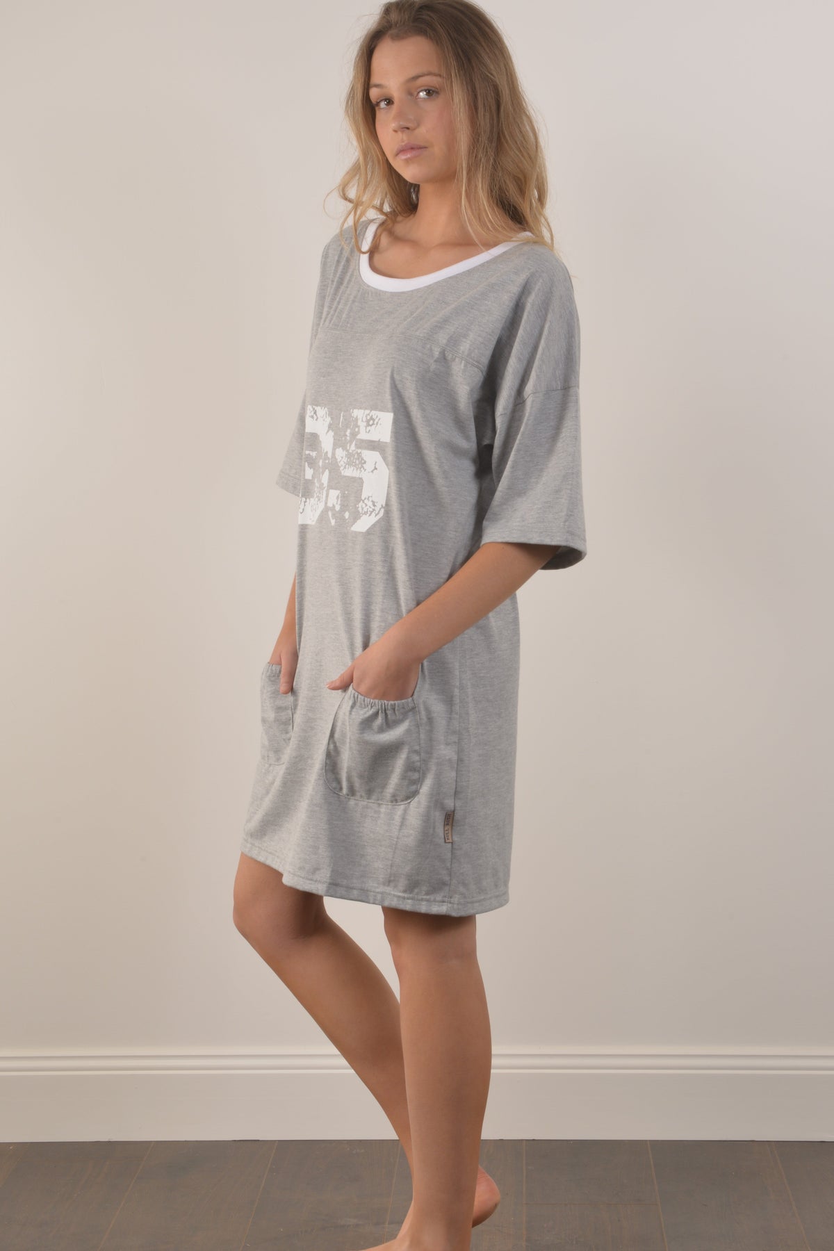 35 DRESS-Grey