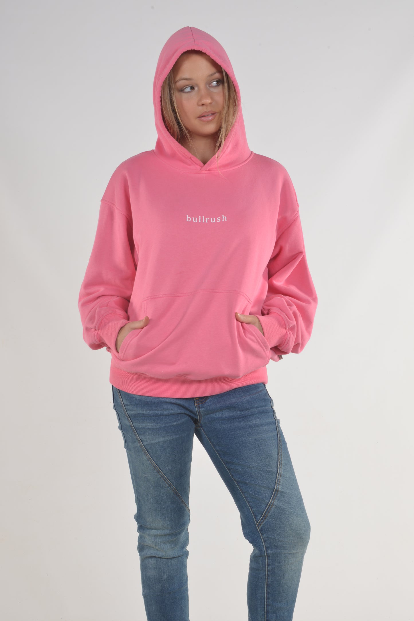 BR HOODIE- Hot Pink (unisex)