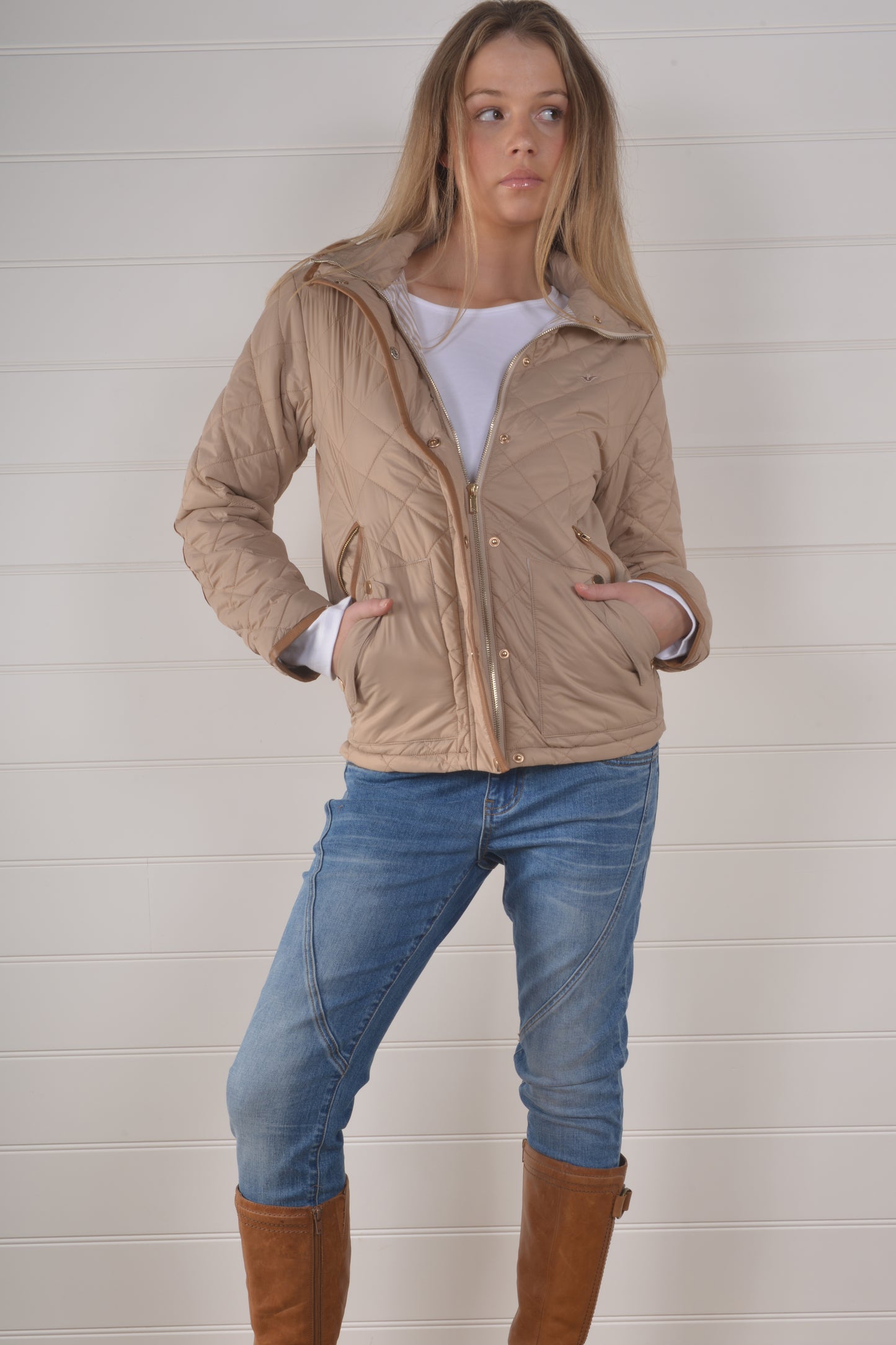 CAVIAR JACKET- TAUPE