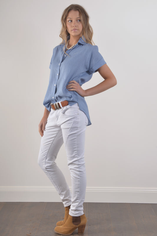 HATTIE CUFF SHIRT