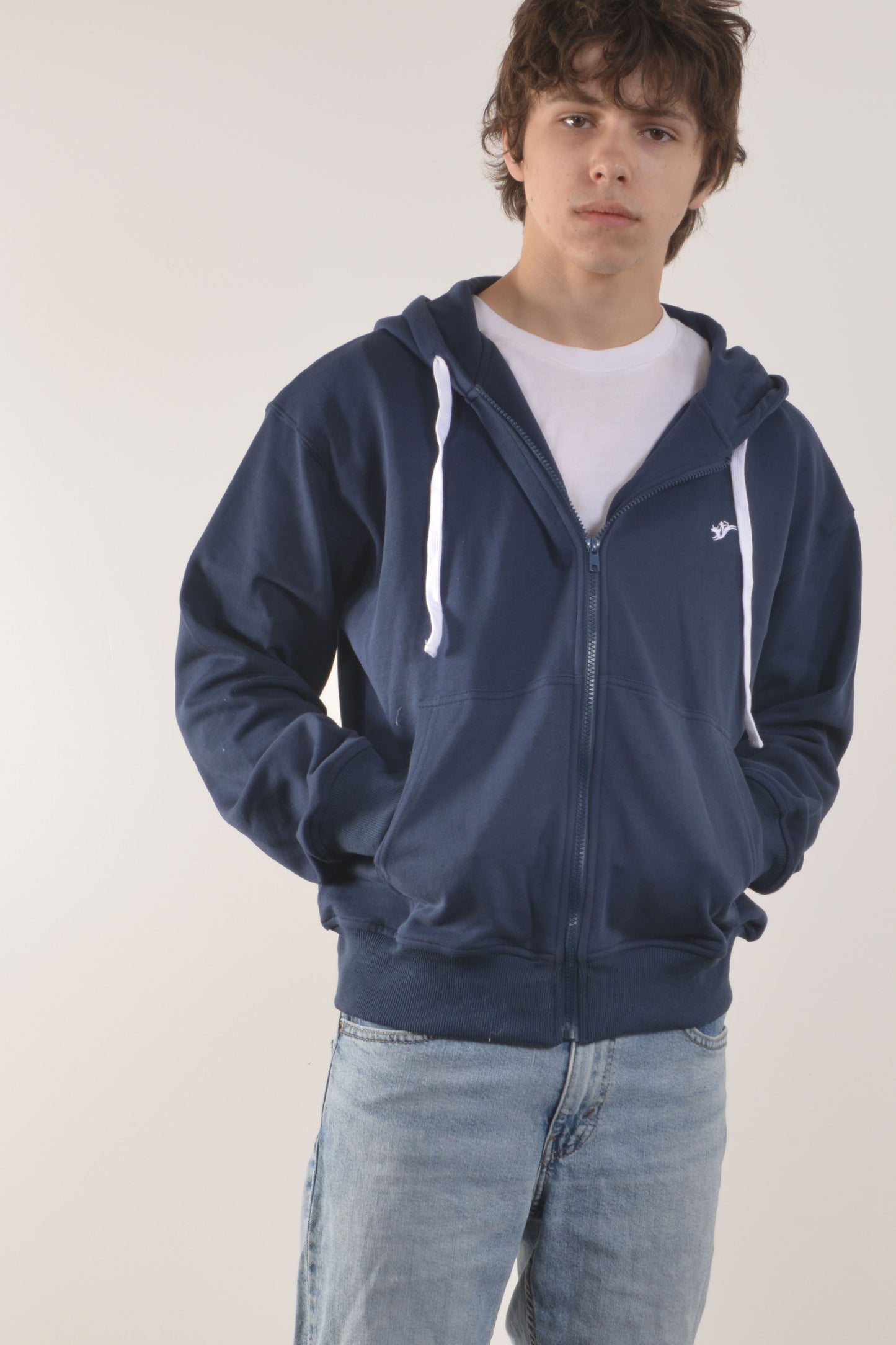 BR HOODIE 26- Navy (UNISEX)