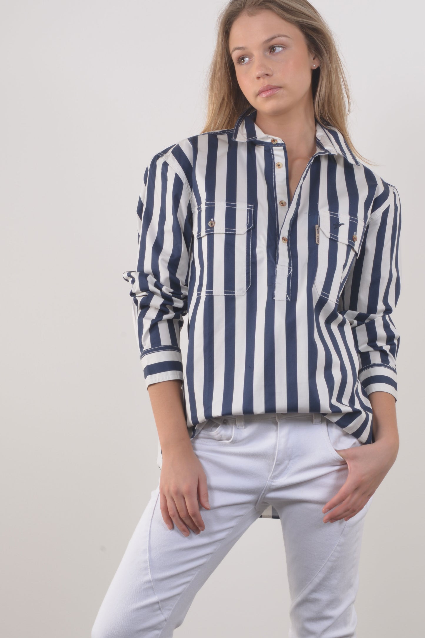 MARRABEL SHIRT- Navy (UNISEX)