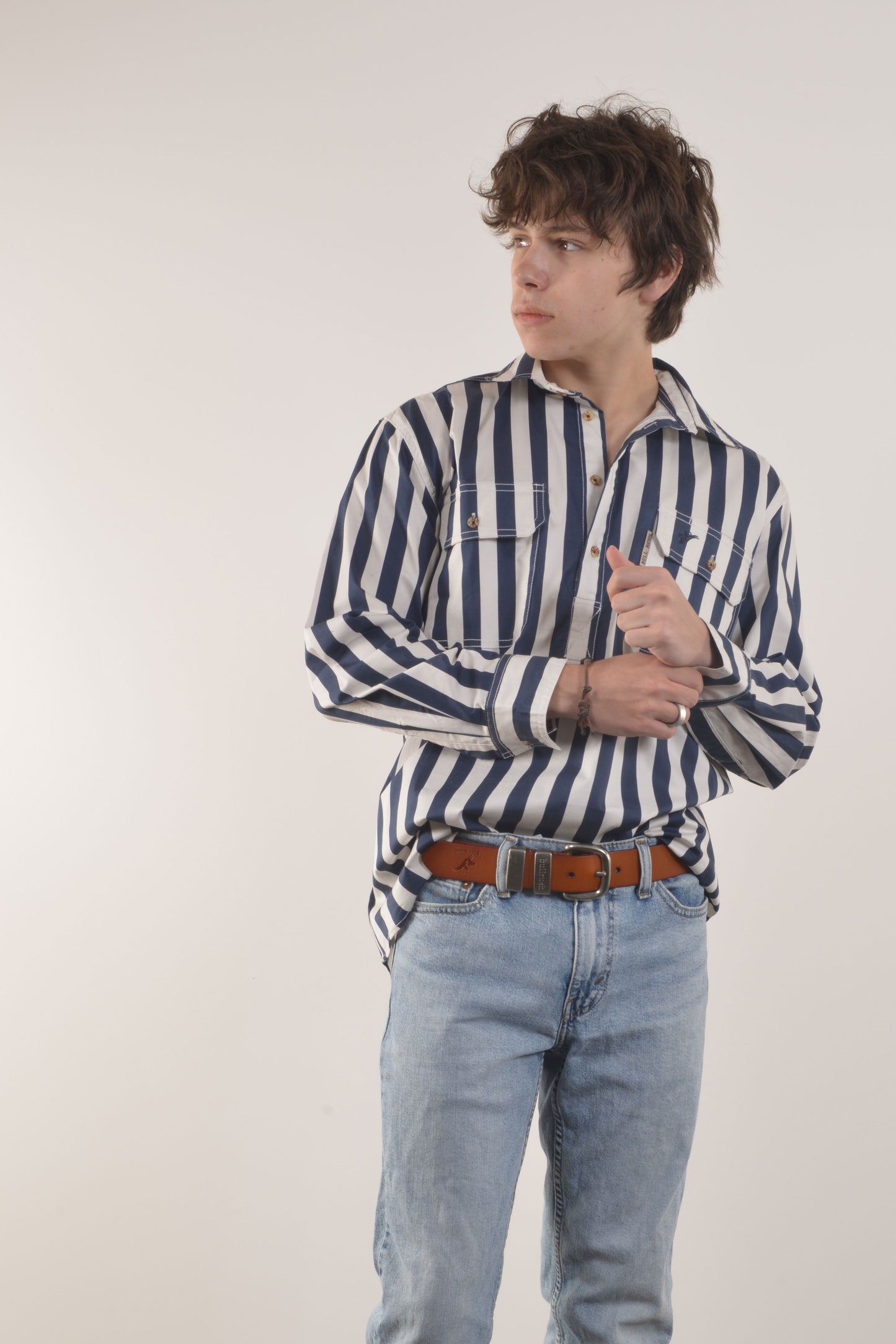 MARRABEL SHIRT- Navy (UNISEX)
