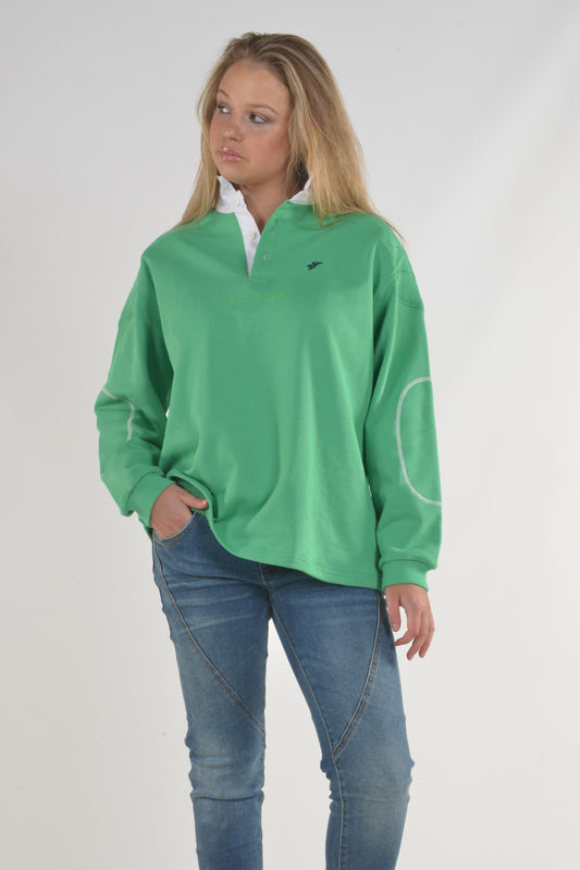 PADDED RUGBY- Green (unisex)