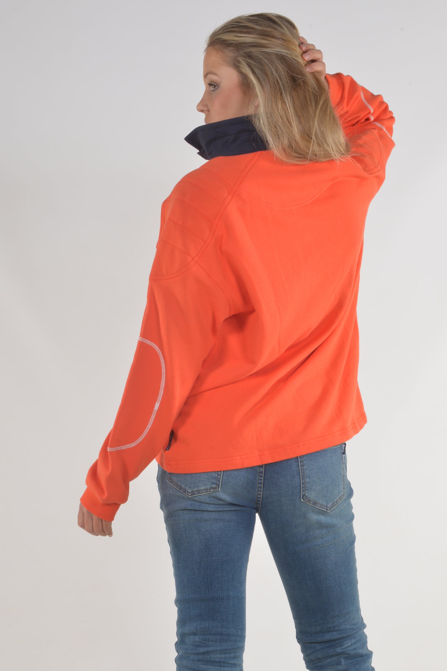 PADDED RUGBY- Orange (unisex)