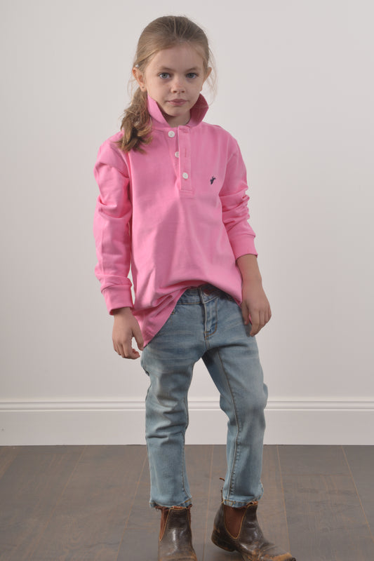POLO IN THE AUTUMN- YOUTH- Pink