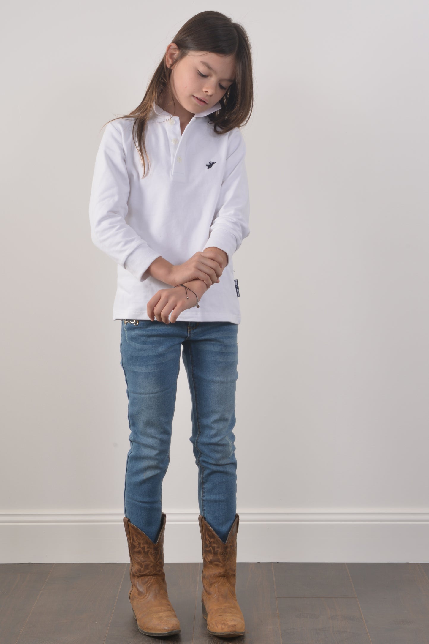 POLO IN THE AUTUMN- YOUTH- White