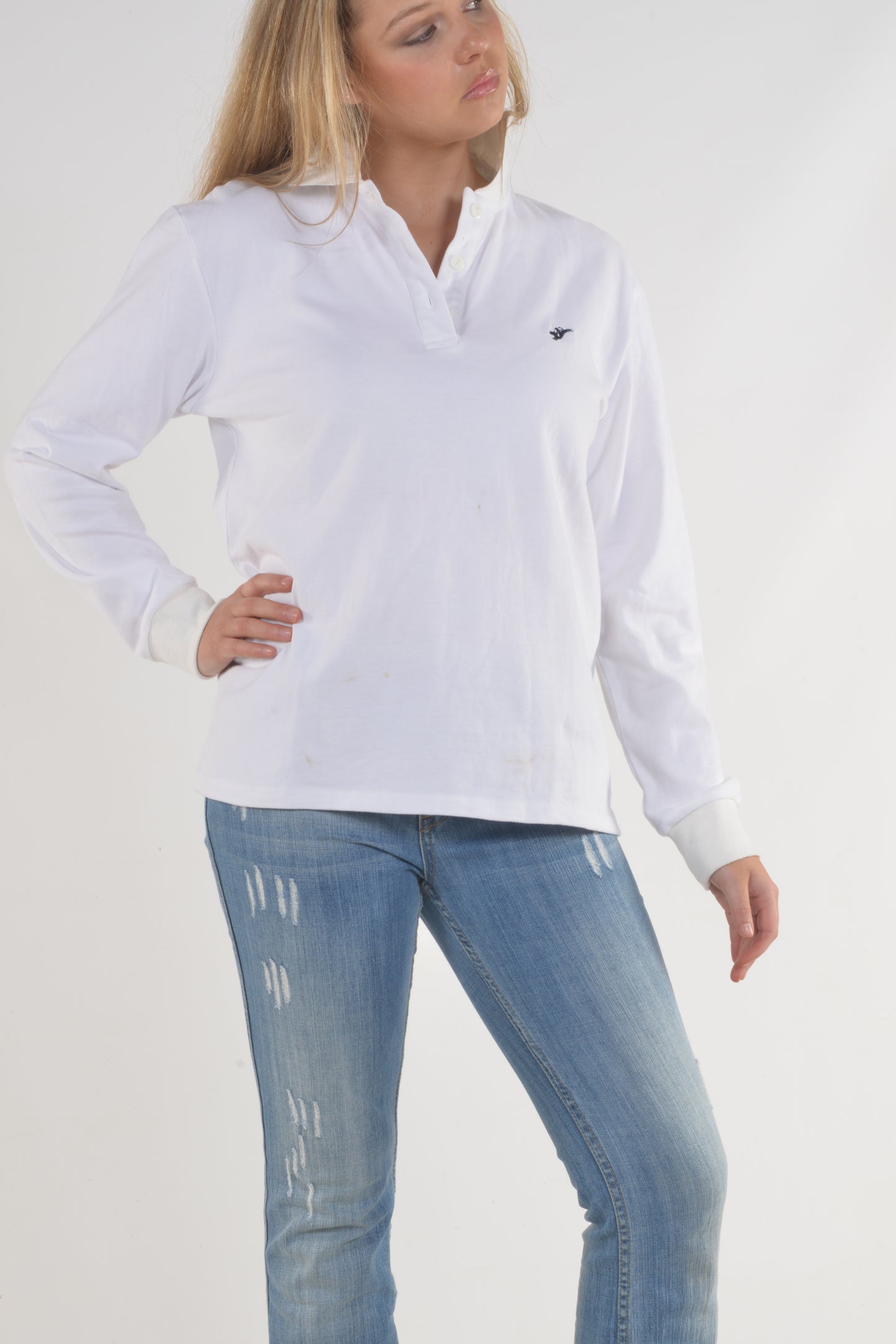 POLO IN THE AUTUMN- White (unisex)