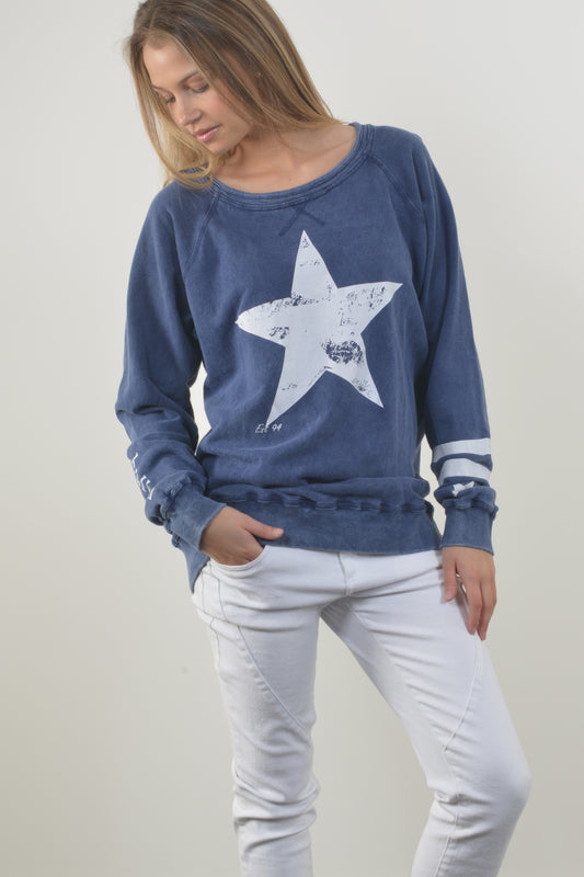 STAR SWEAT 25 - NAVY