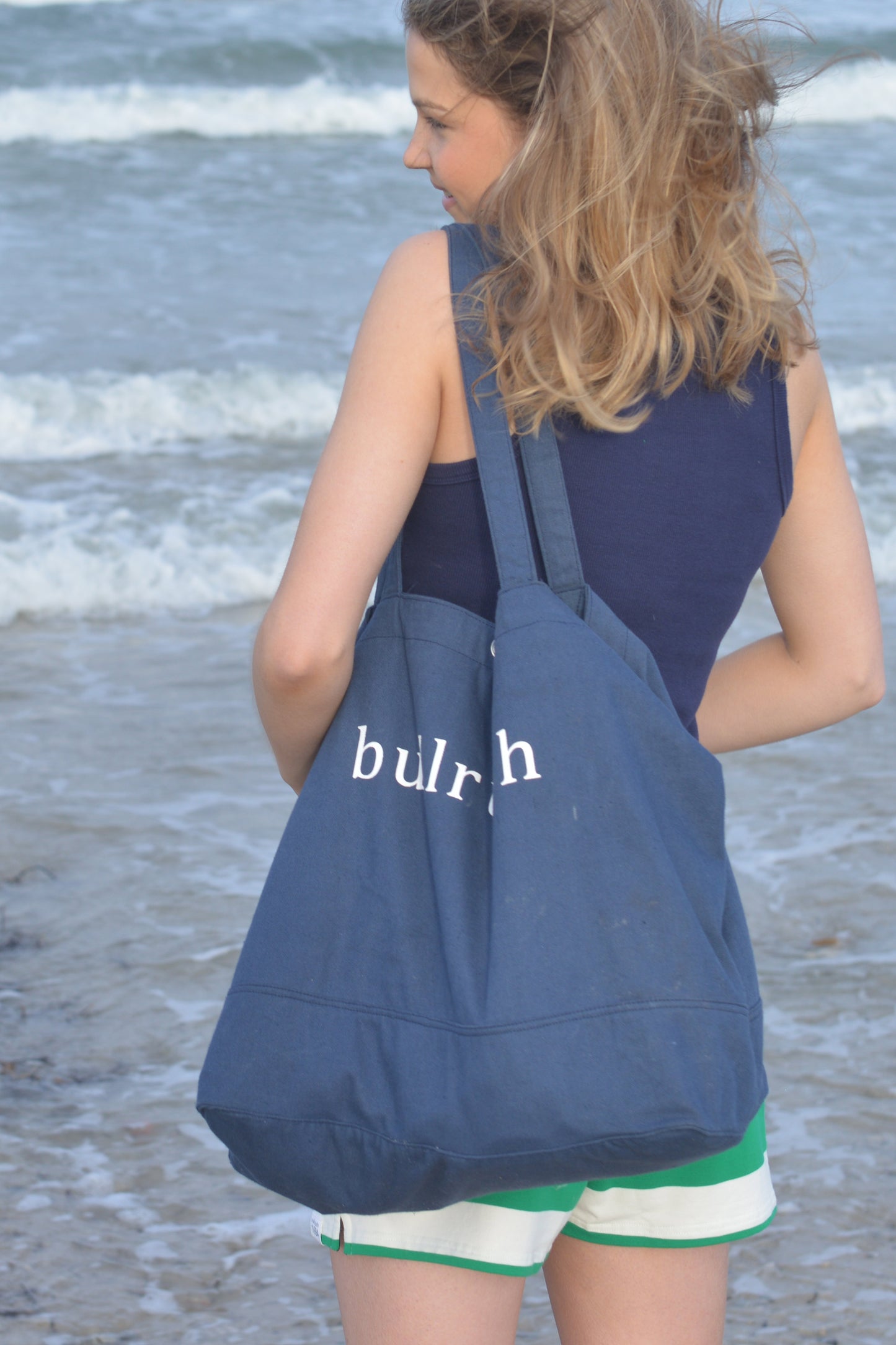 BULLRUSH TOTE BAG - Navy