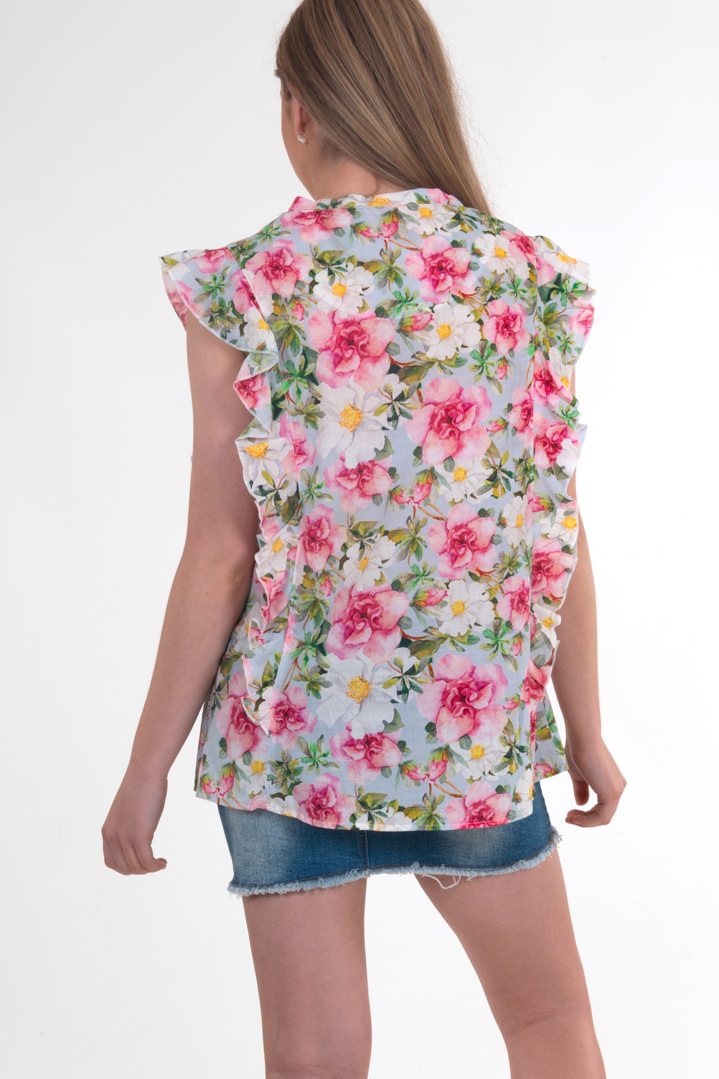 ADELA PLEAT TOP