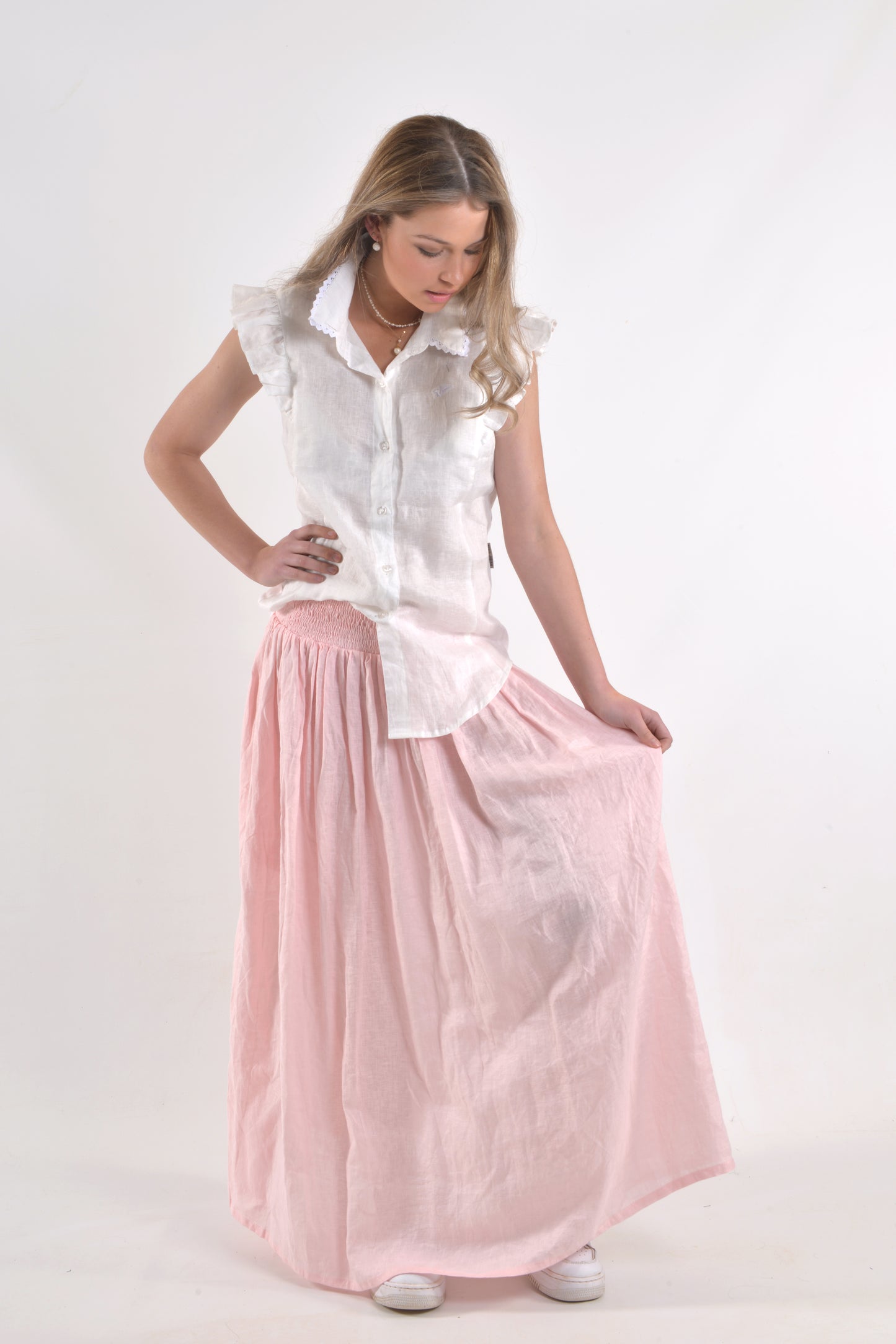 MAGGIE LINEN SKIRT