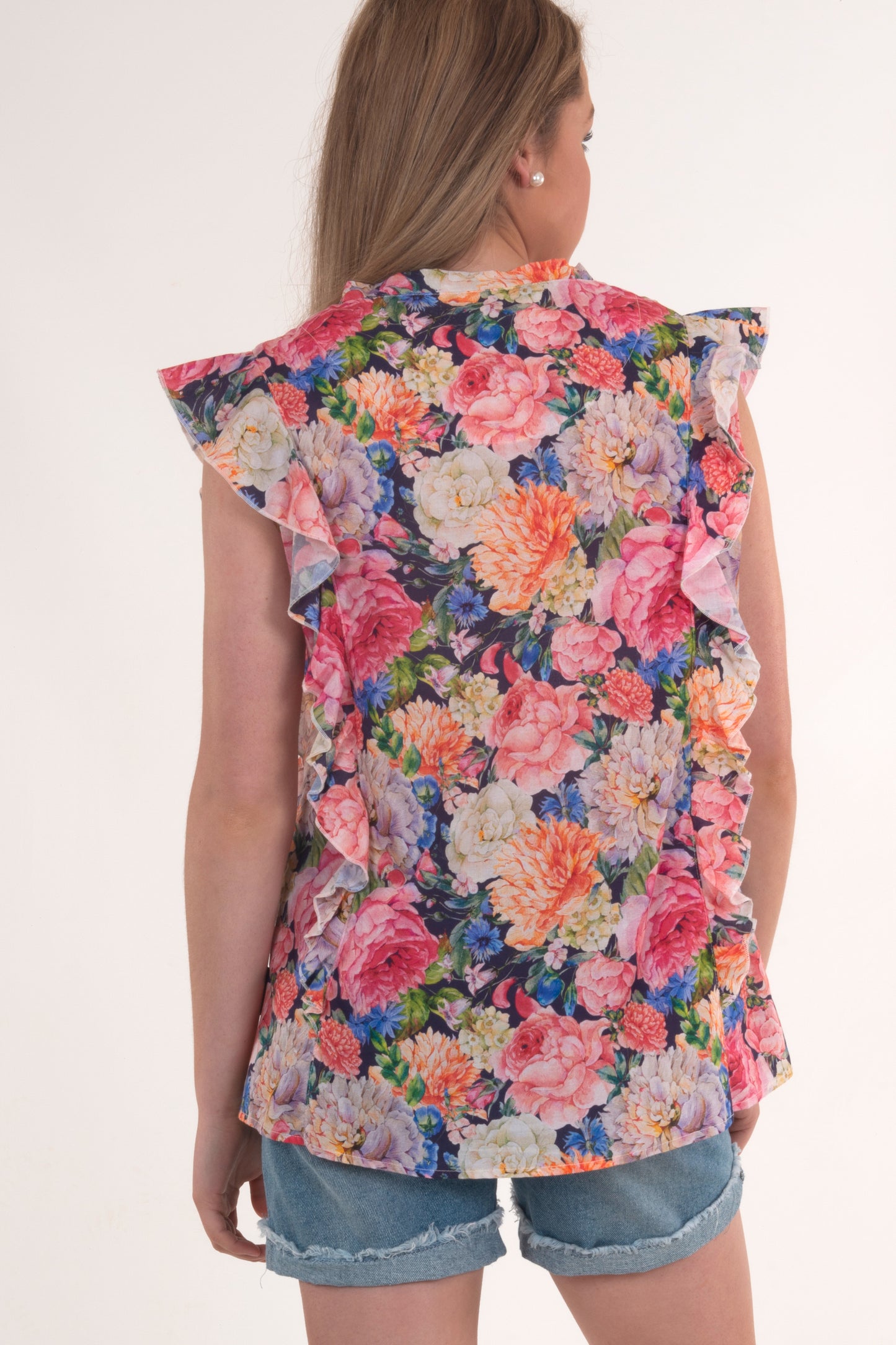 CAMBRIDGE PLEAT TOP