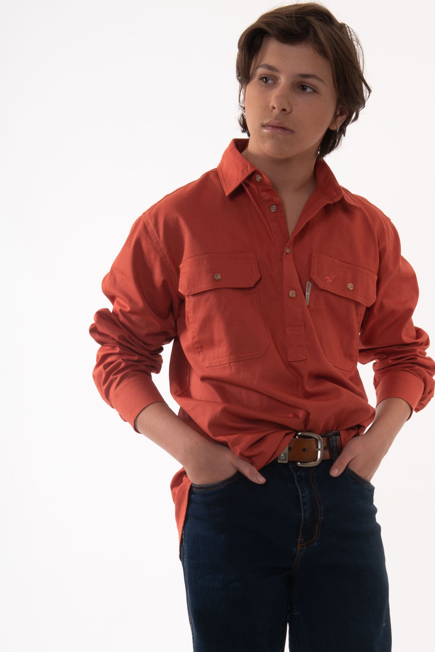 1/2 BUTTON PRAIRIE SHIRT
