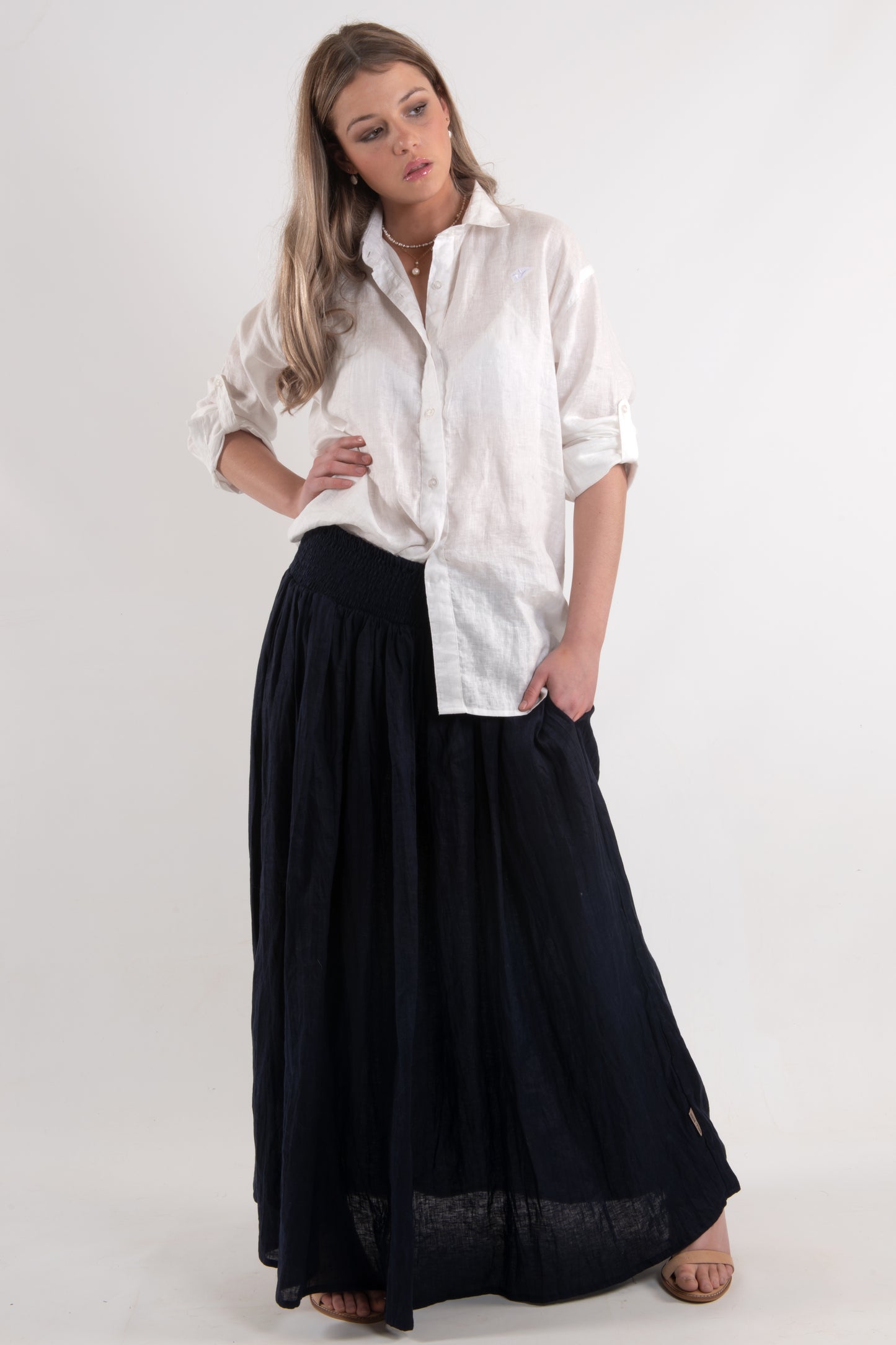 PETE LINEN SKIRT