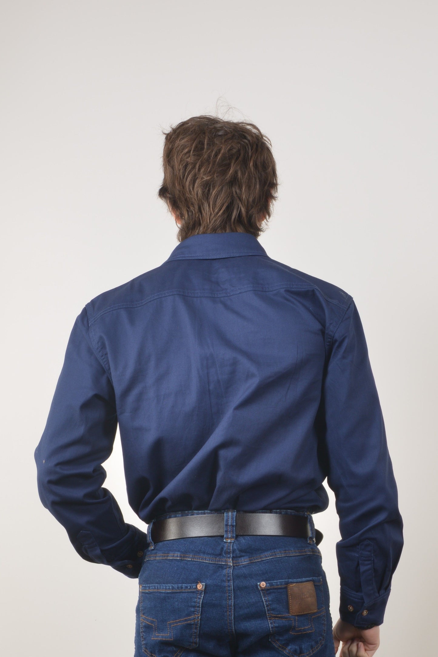 HEAVY WEIGHT PRAIRIE SHIRT (unisex) - Navy