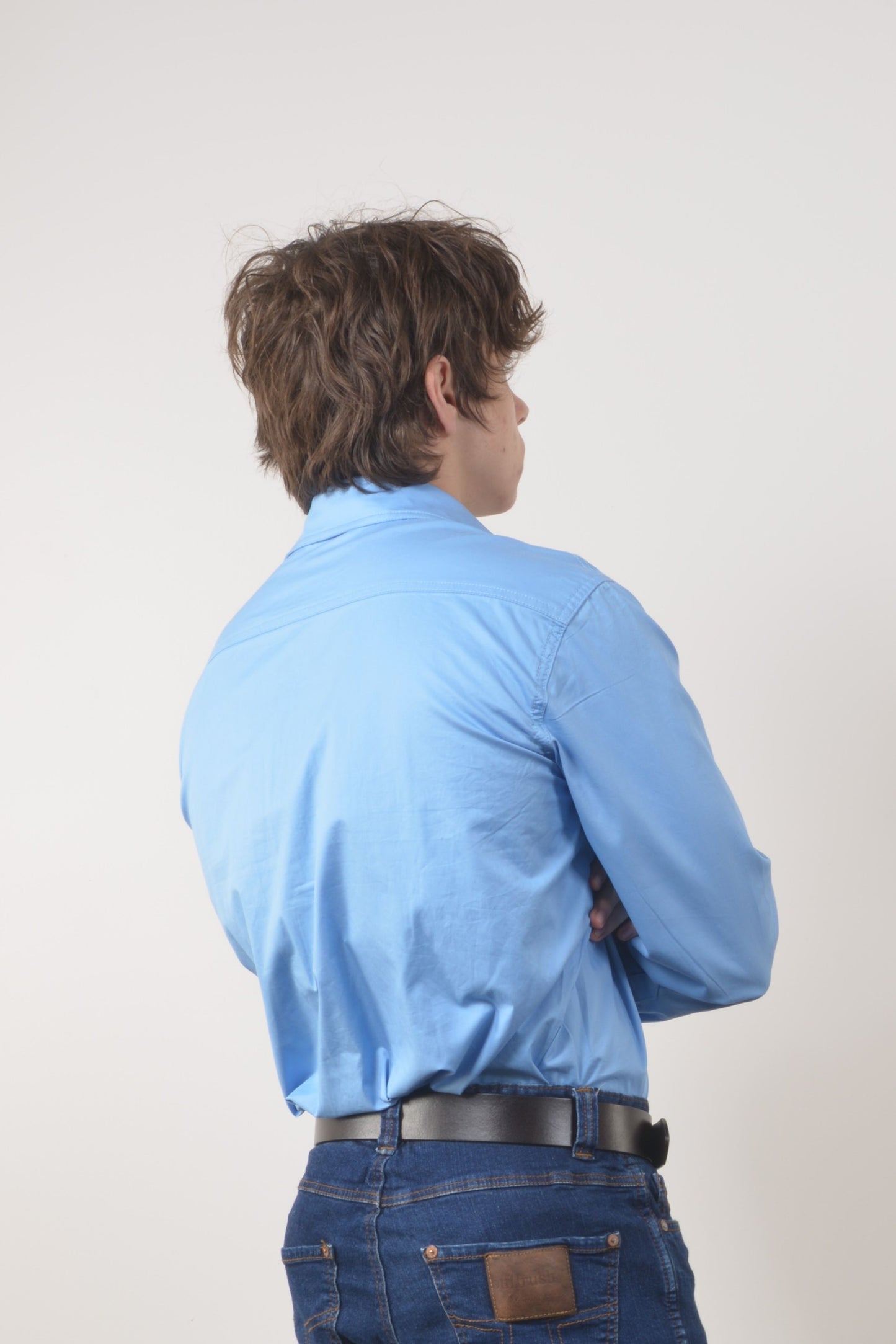 LIGHT WEIGHT PRAIRIE SHIRT (unisex) - Baby Blue
