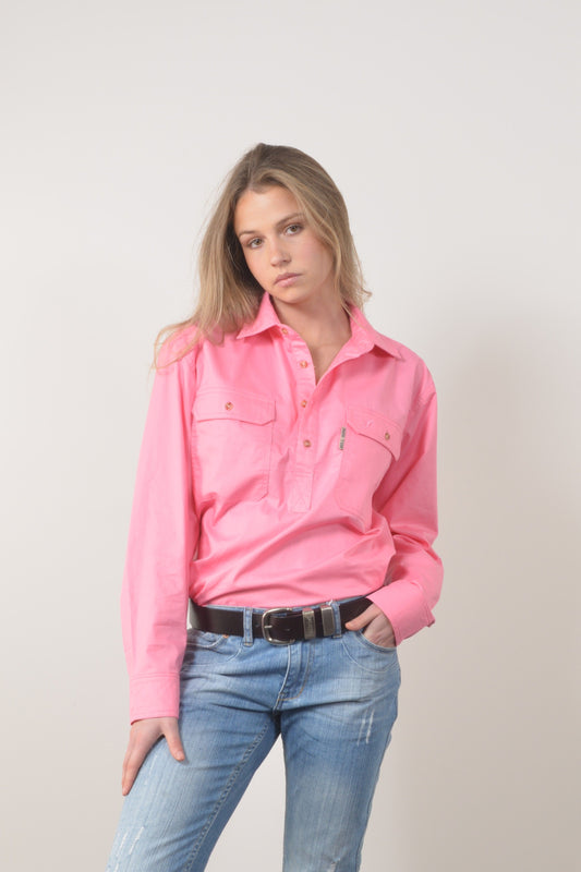 LIGHT WEIGHT PRAIRIE SHIRT (unisex) - Candy