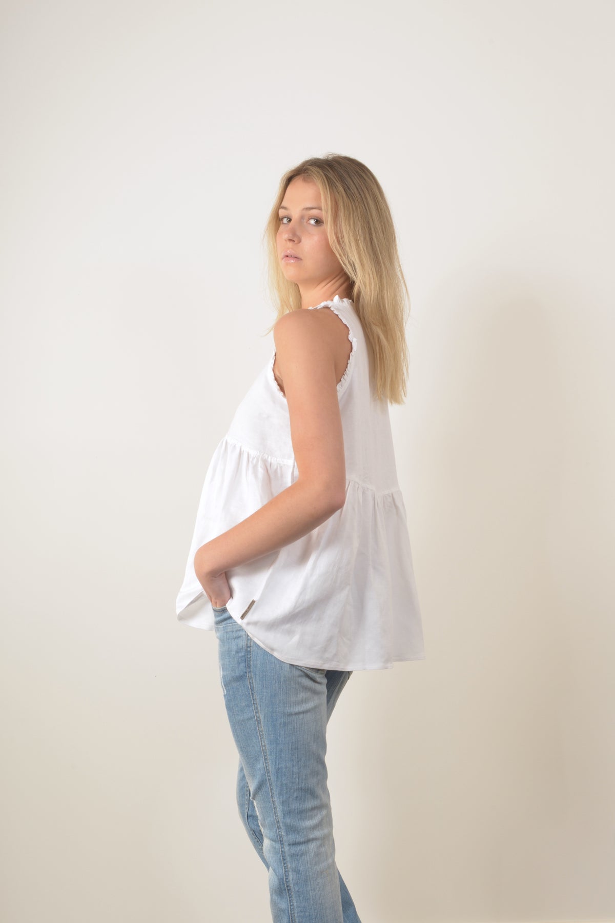 CLARA TOP - White
