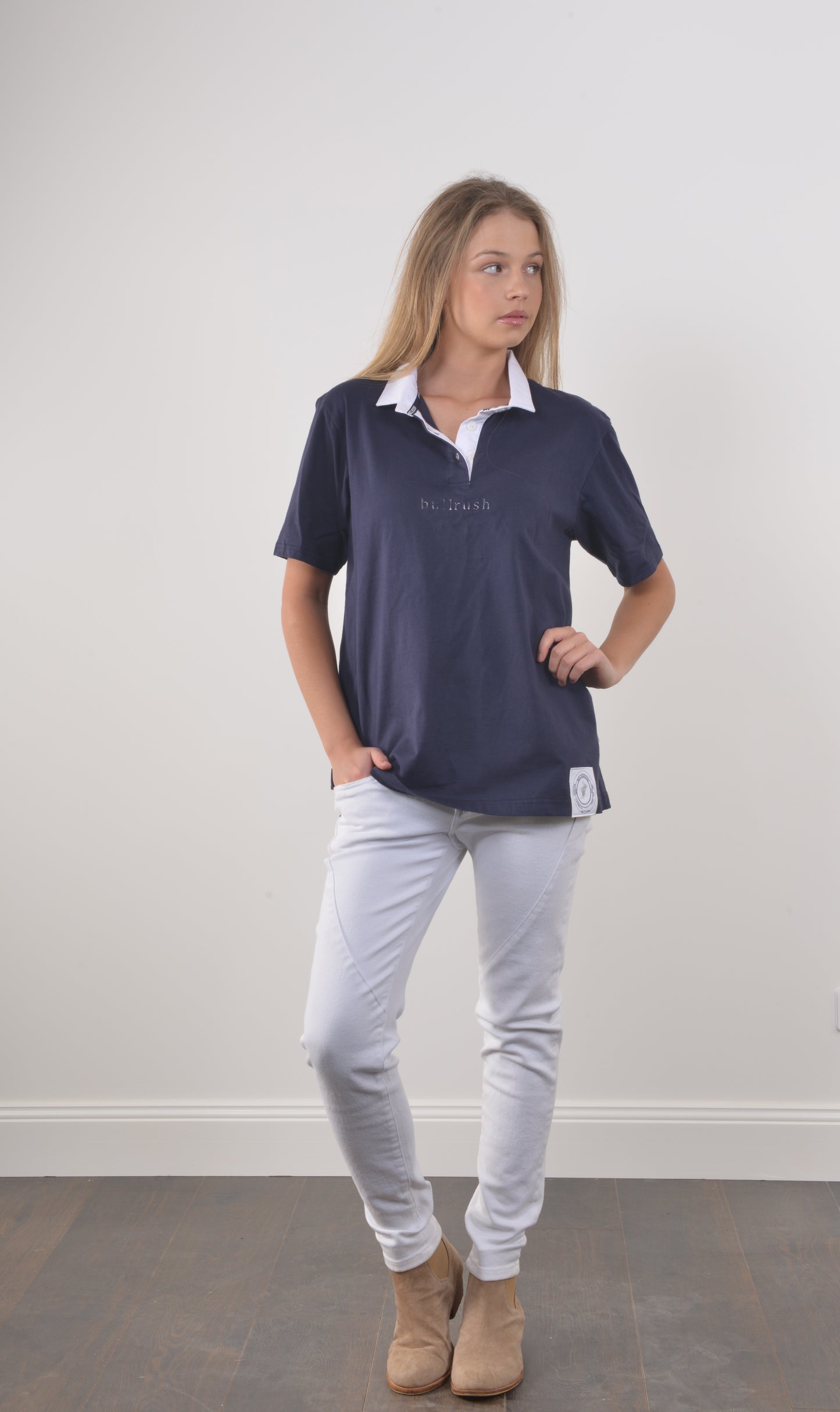 Elsie POLO-Navy (unisex)