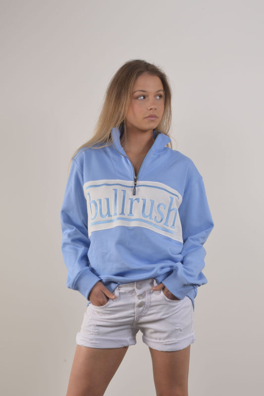 ZIP SWEAT 25- BLUE