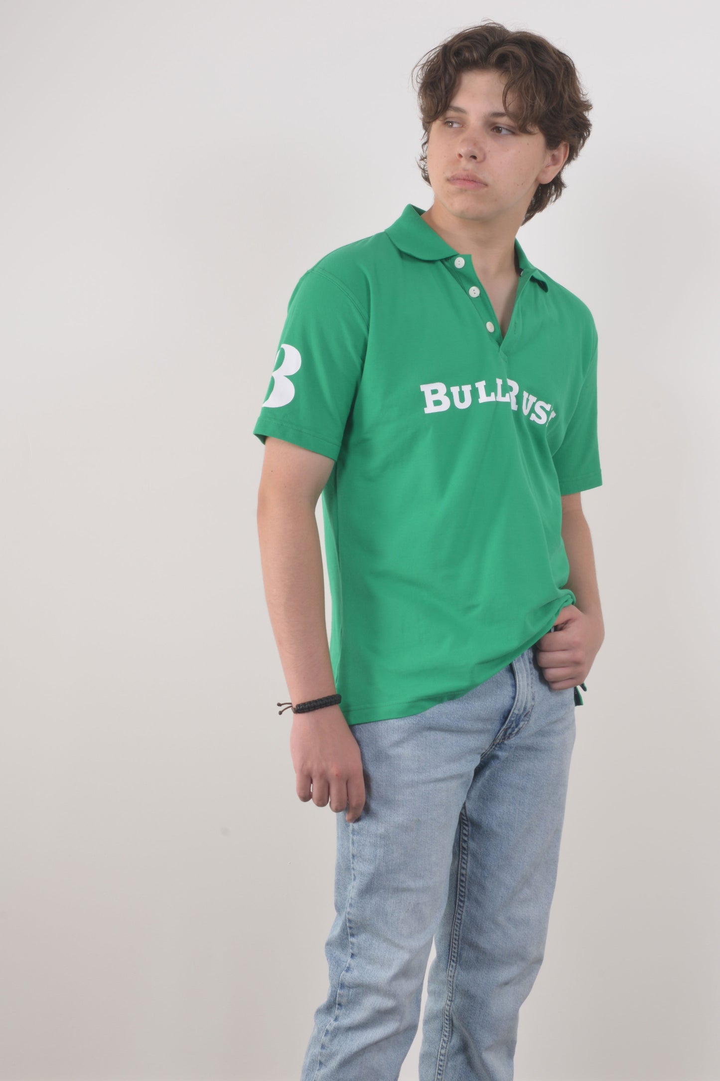 BULLRUSH POLO TOP CORPORATE- Green