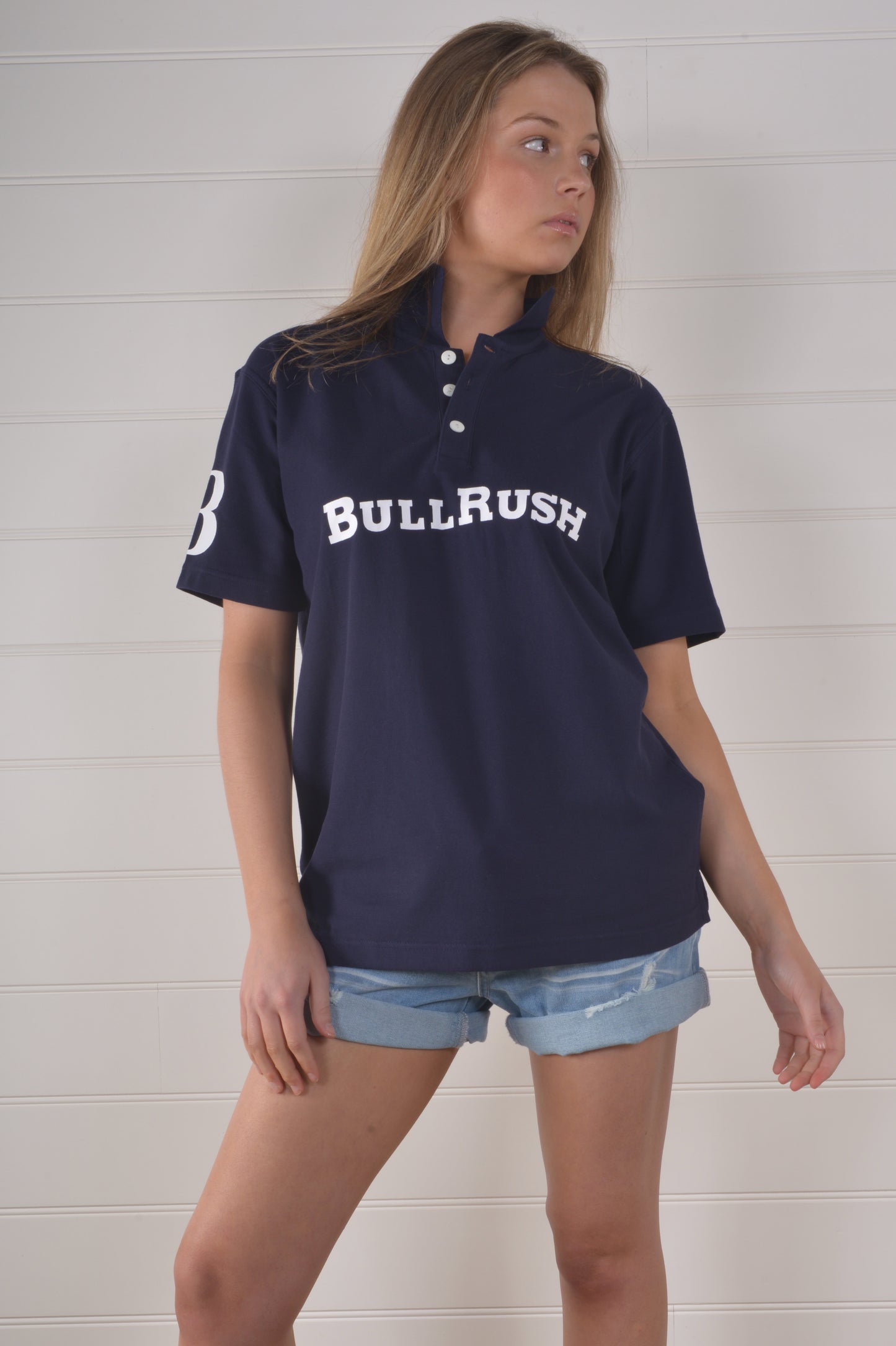 BULLRUSH POLO TOP CORPORATE-Navy