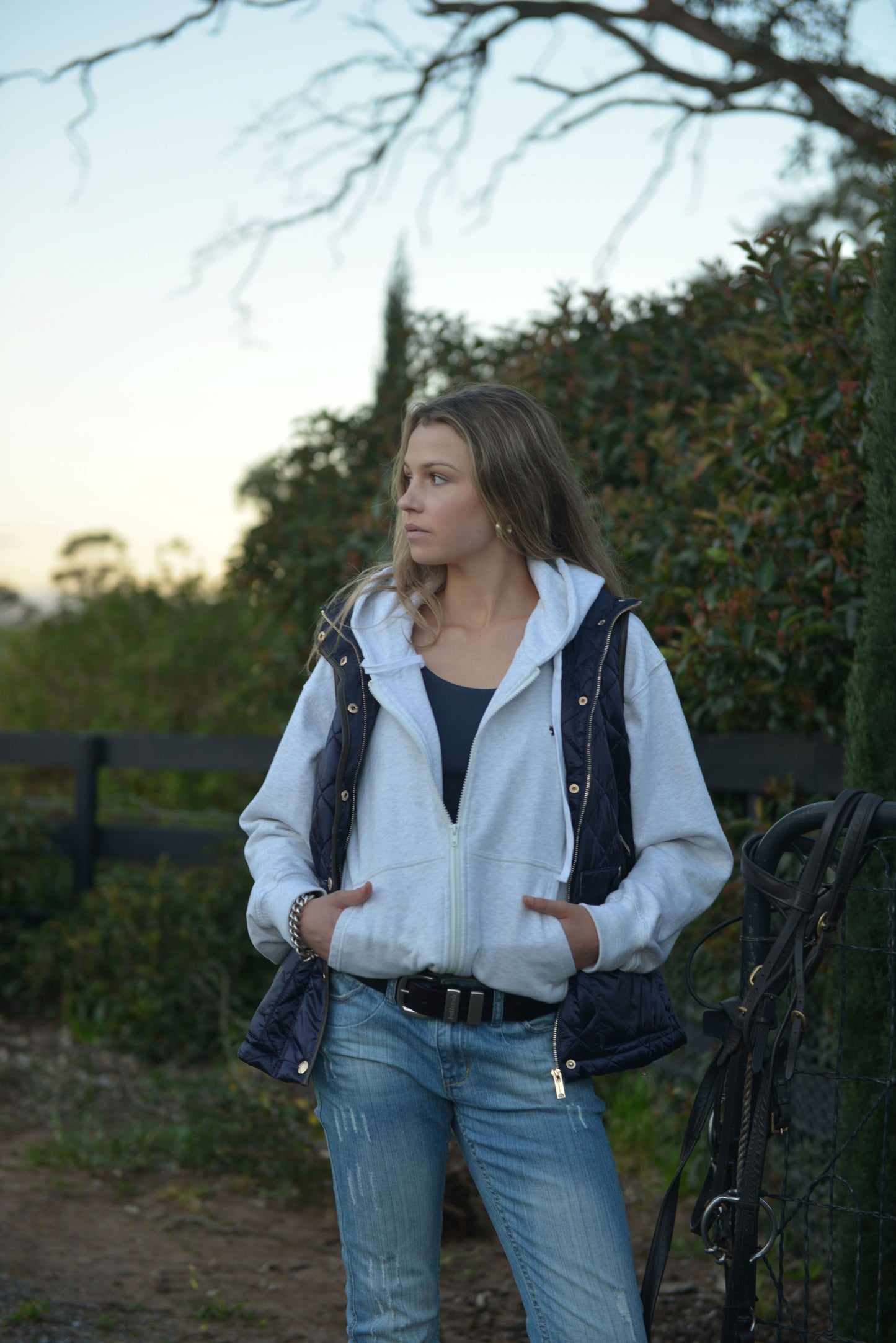 BR HOODIE 26- Grey (UNISEX)