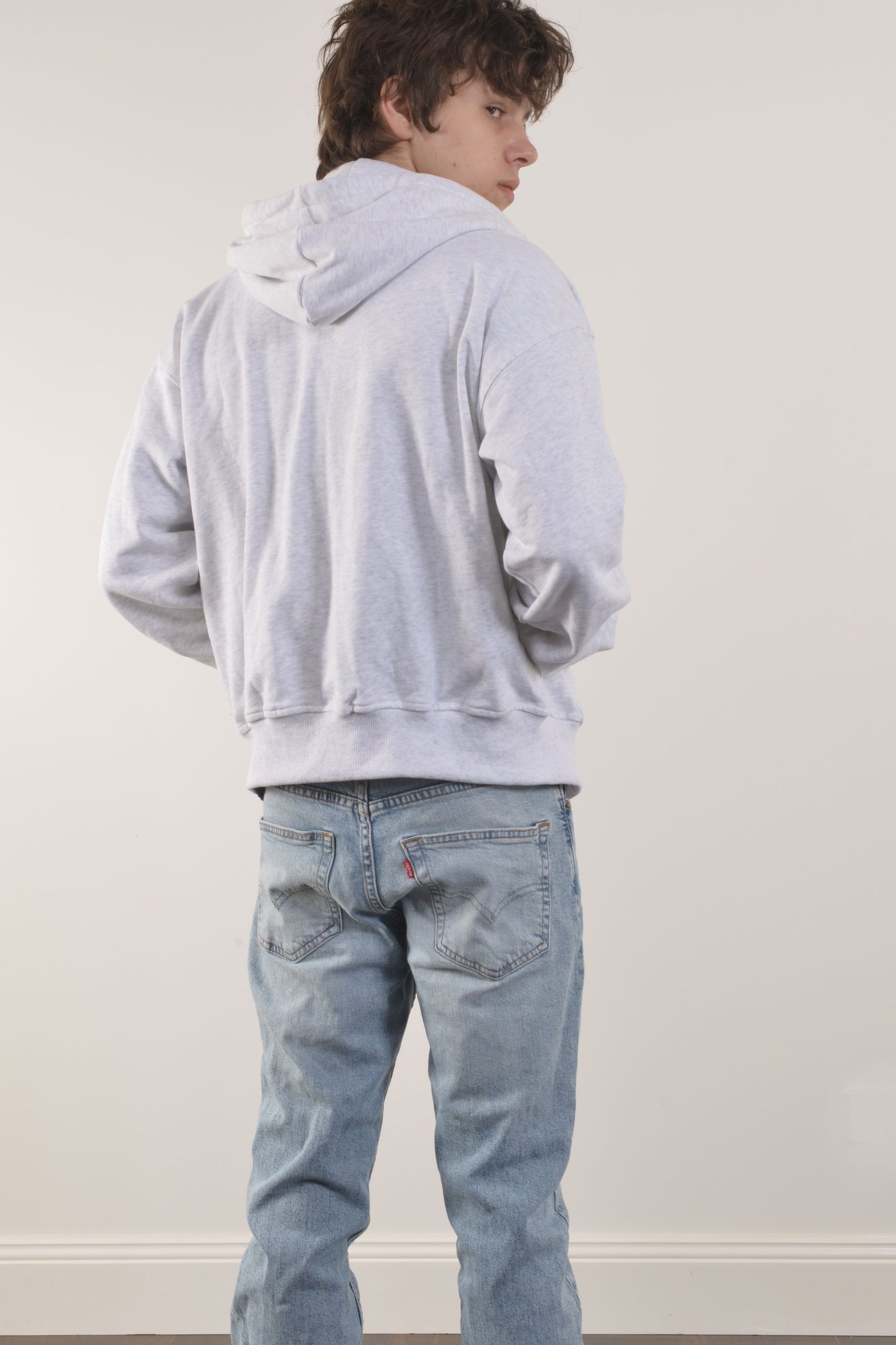 BR HOODIE 26- Grey (UNISEX)