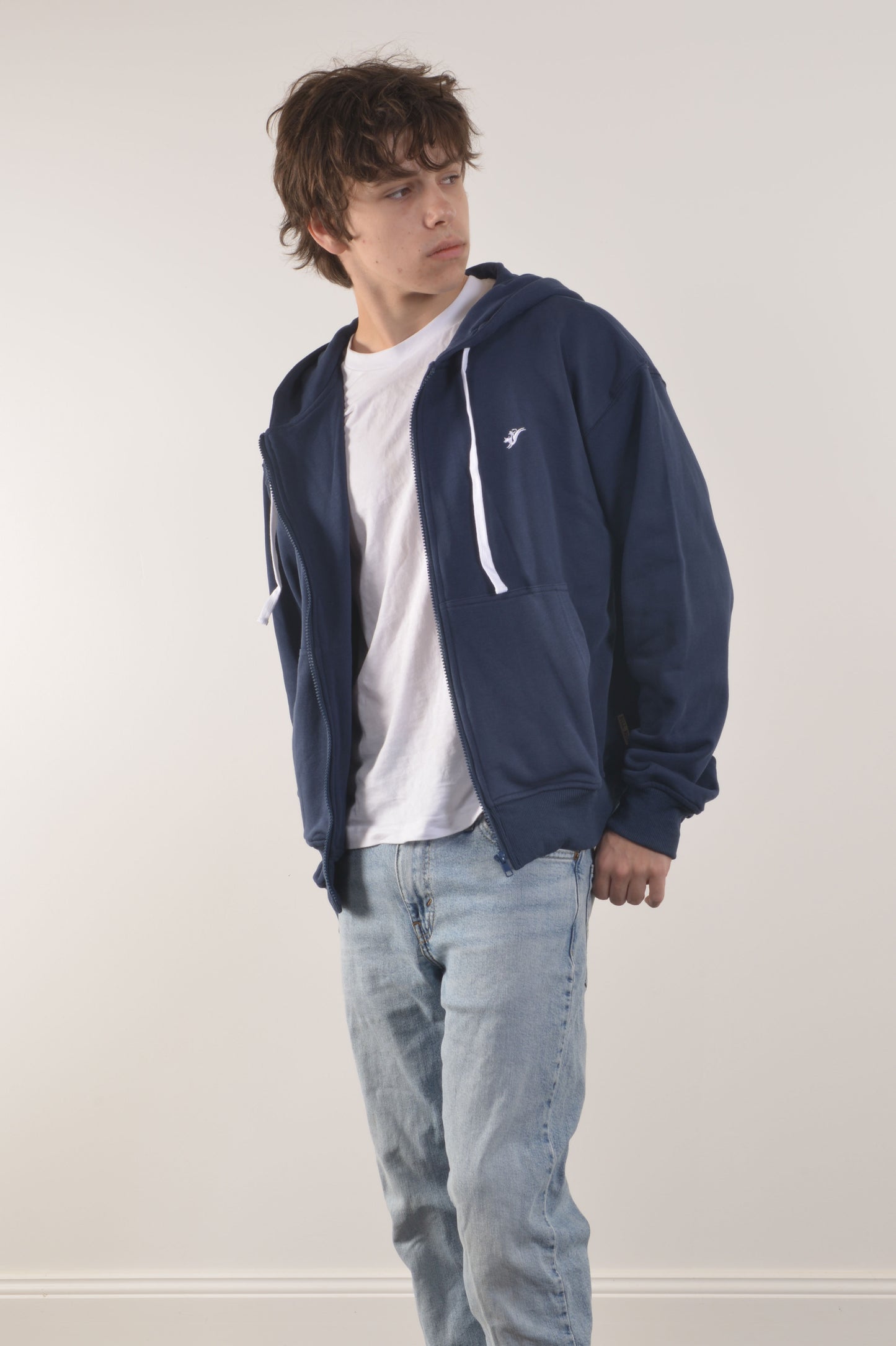 BR HOODIE 26- Navy (UNISEX)