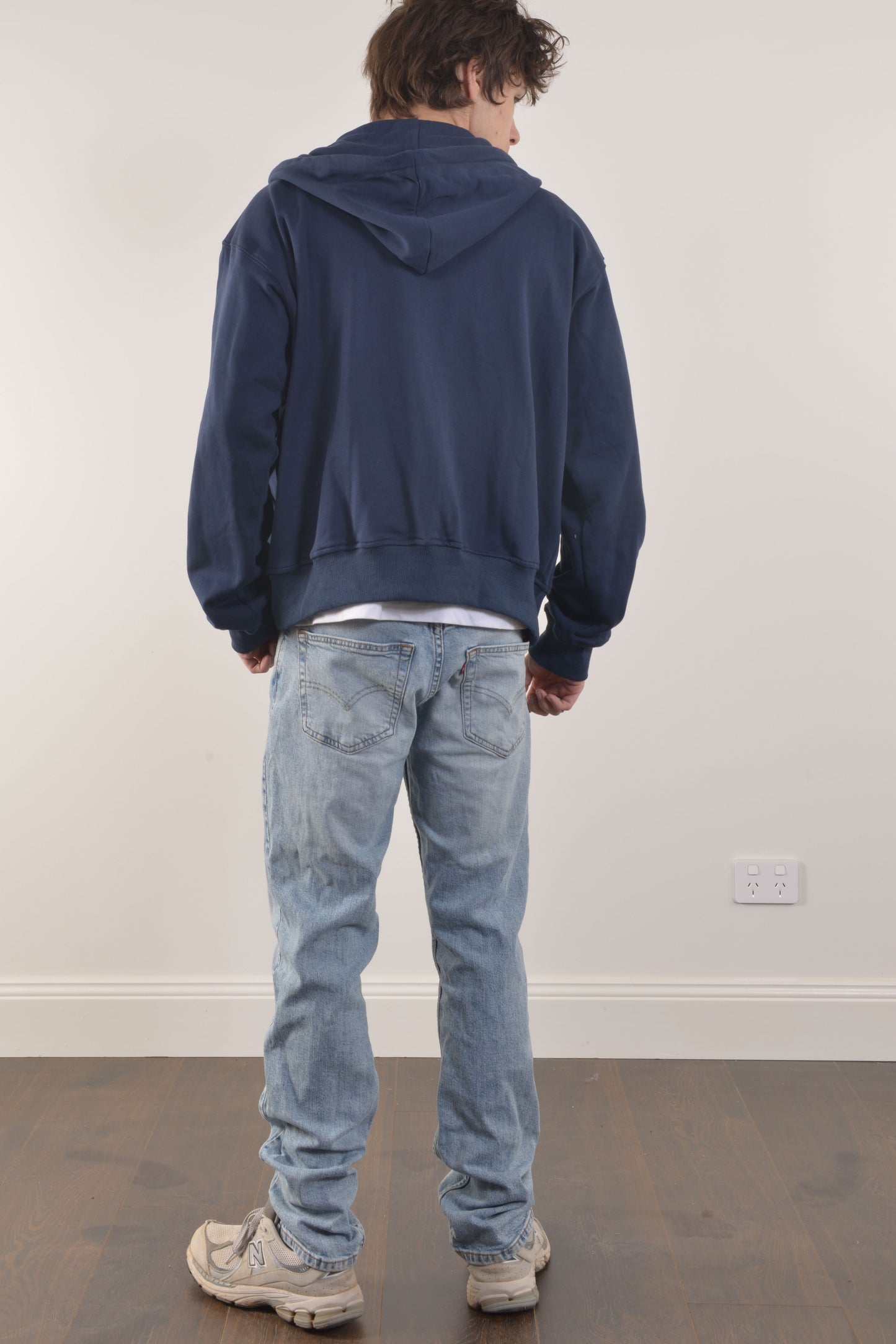 BR HOODIE 26- Navy (UNISEX)