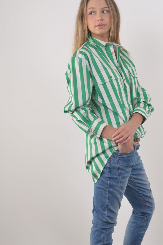 MARRABEL SHIRT- Green (UNISEX)