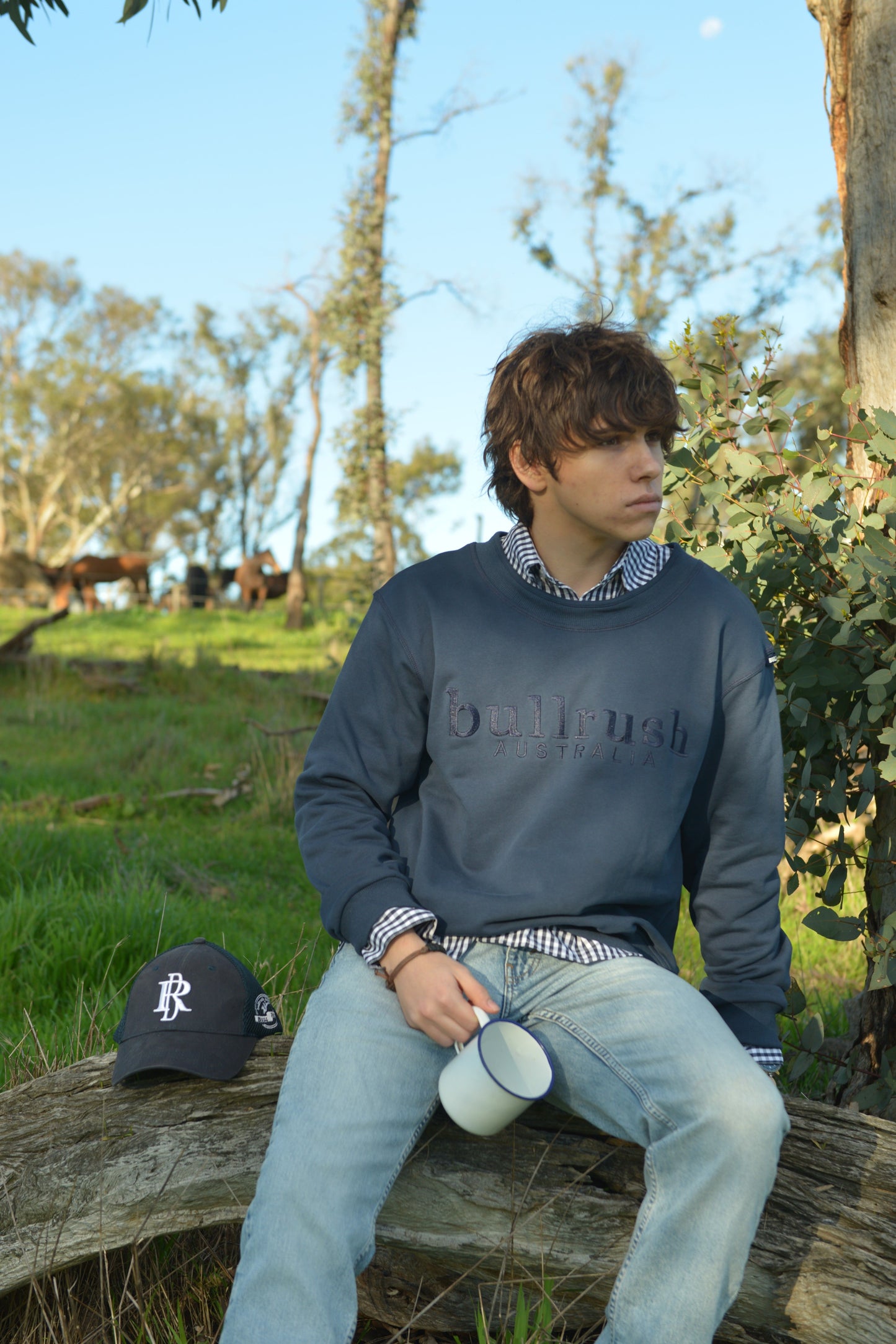 CREW SWEAT 26- Navy