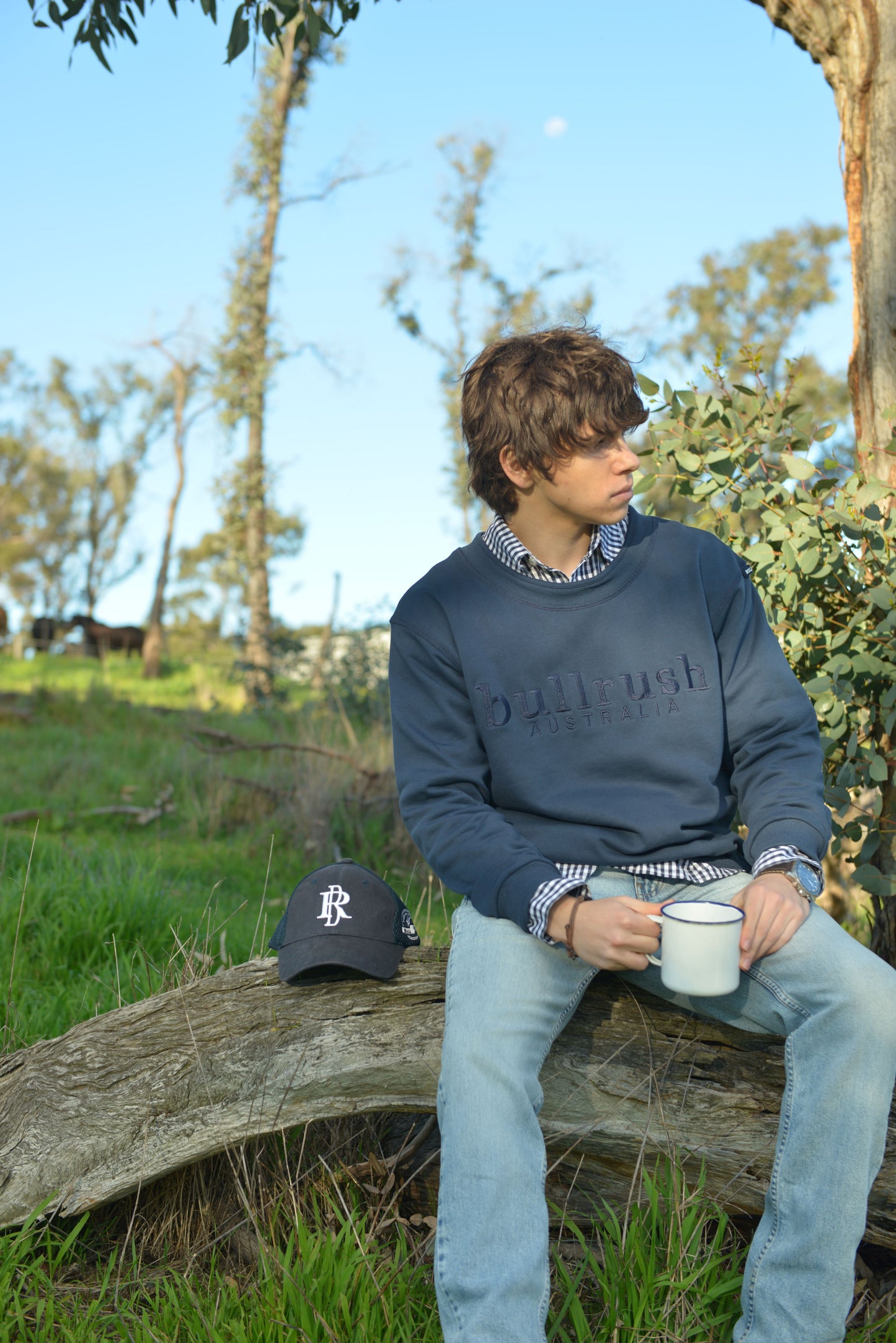 CREW SWEAT 26- Navy