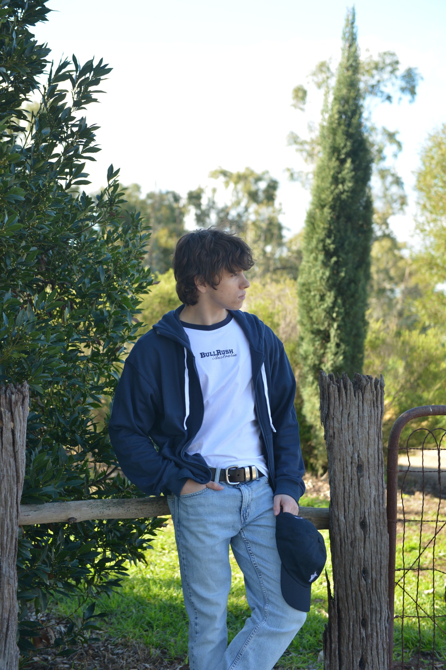 BR HOODIE 26- Navy (UNISEX)