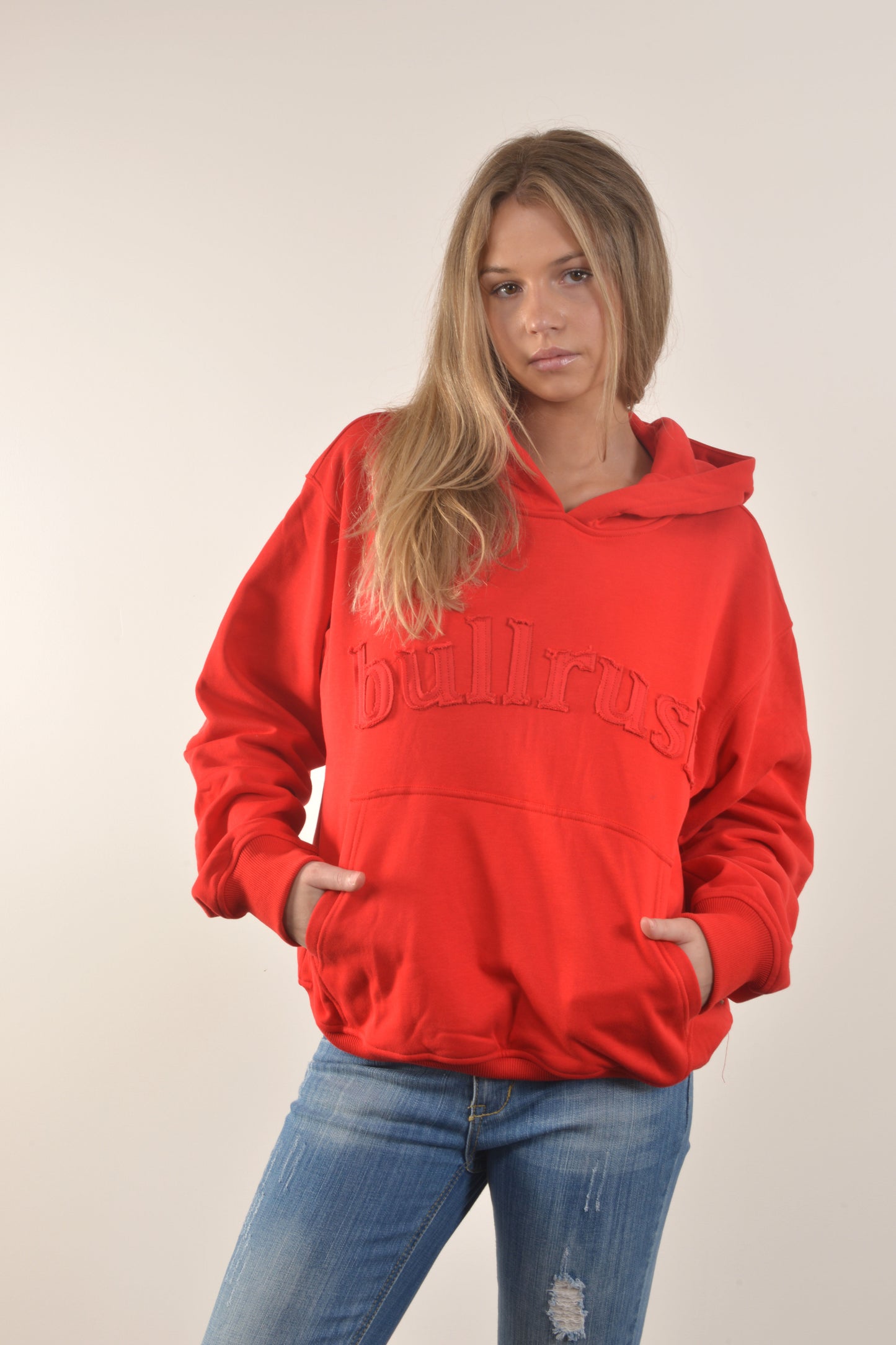 RAW 26 HOODIE- Red (UNISEX)