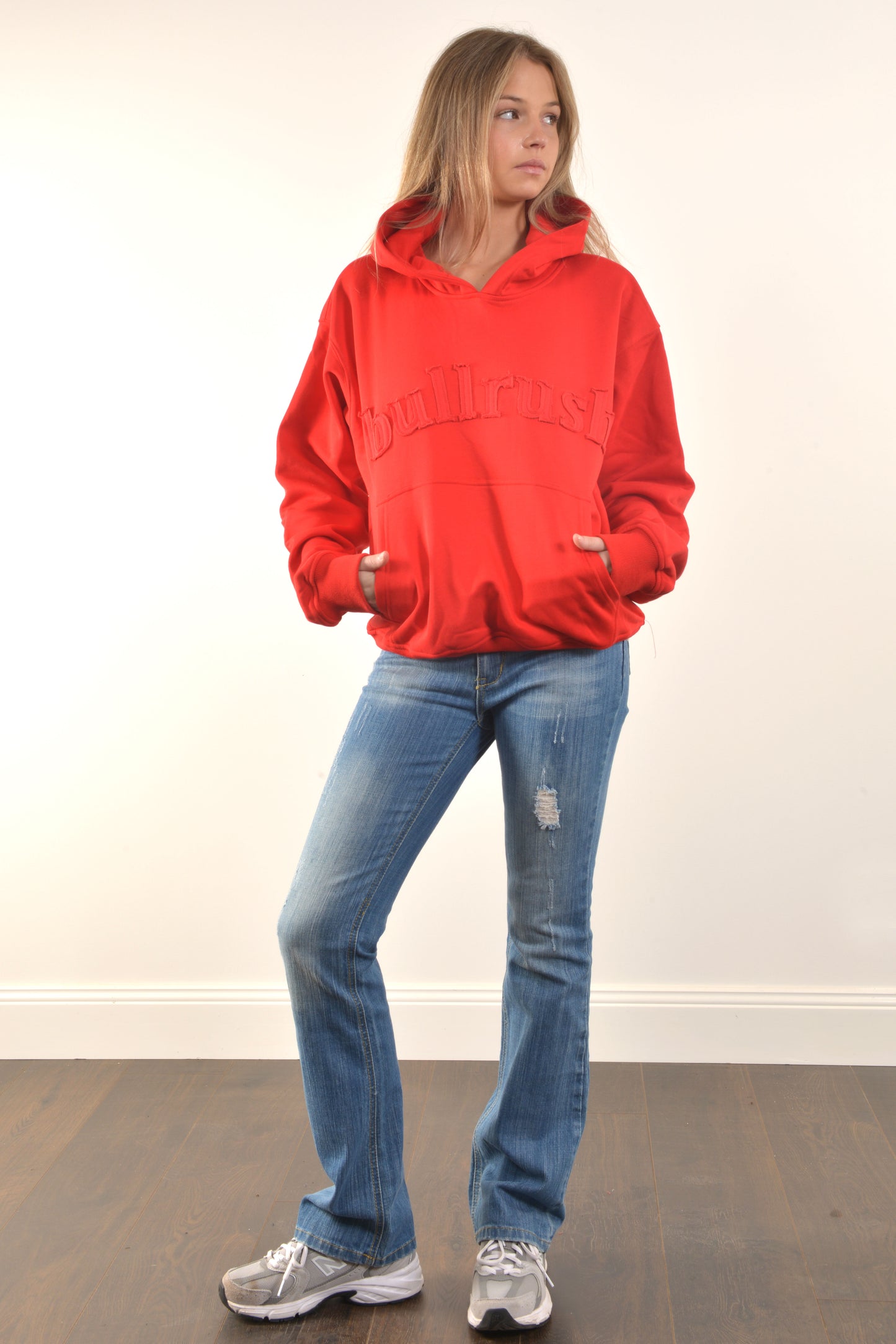 RAW 26 HOODIE- Red (UNISEX)