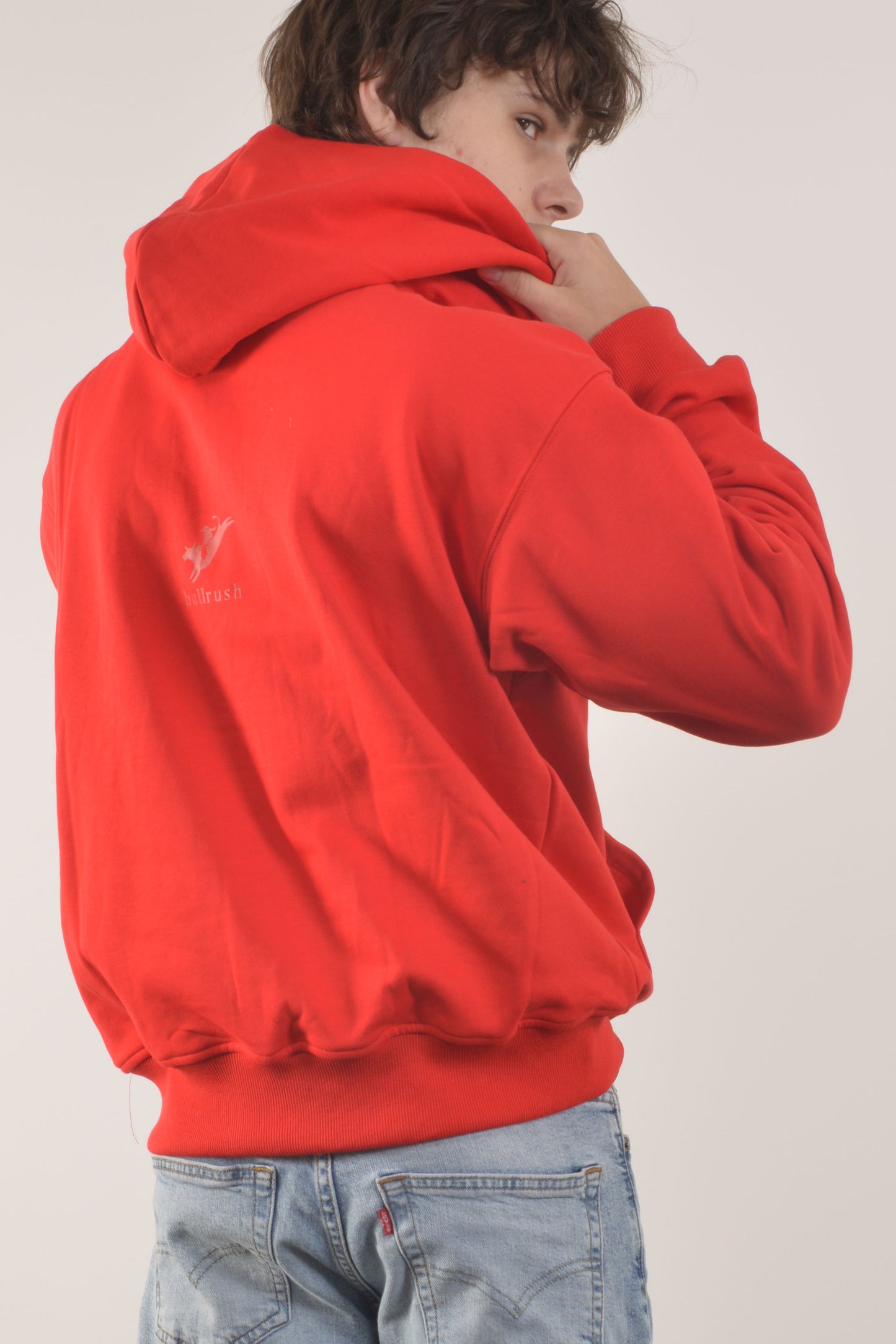 RAW 26 HOODIE- Red (UNISEX)