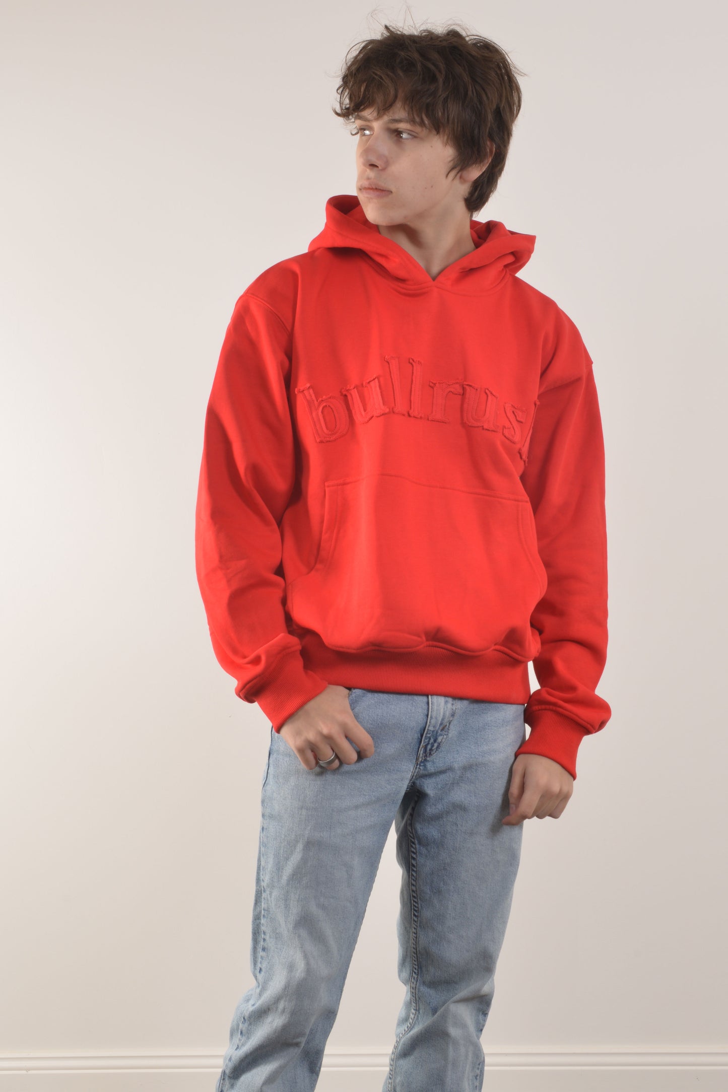 RAW 26 HOODIE- Red (UNISEX)
