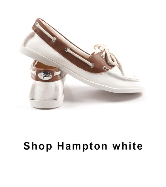 HAMPTON SHOE-WHITE