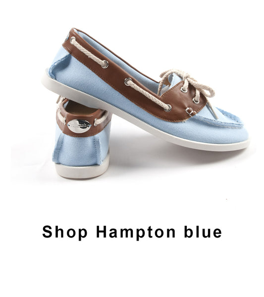 HAMPTON SHOE-BLUE