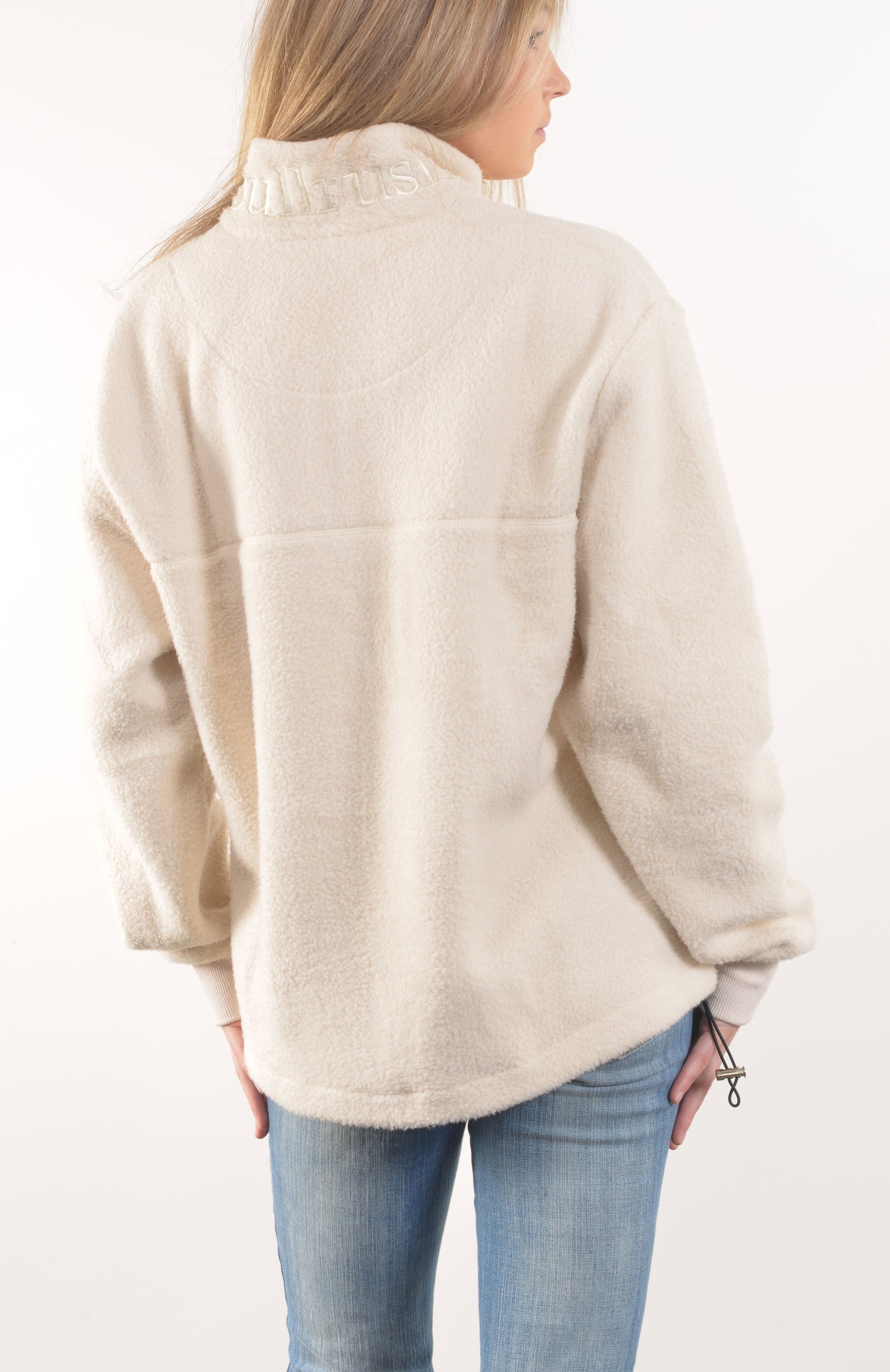 TEDDY ZIP SWEAT- Sand (UNISEX)