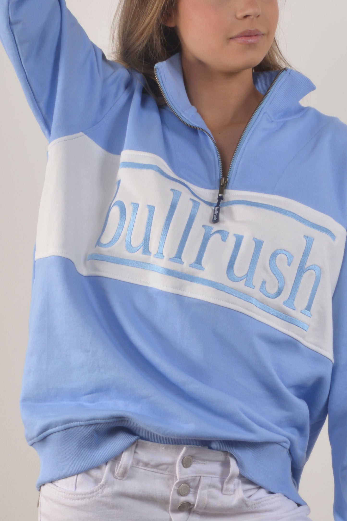 ZIP SWEAT 25- BLUE